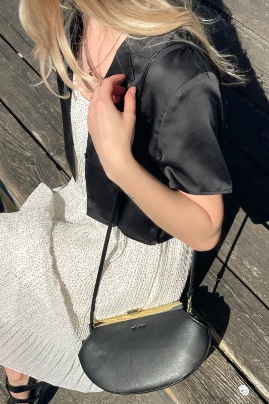 CROPPED COLLARED SHIRT sold by OAK AND FORT