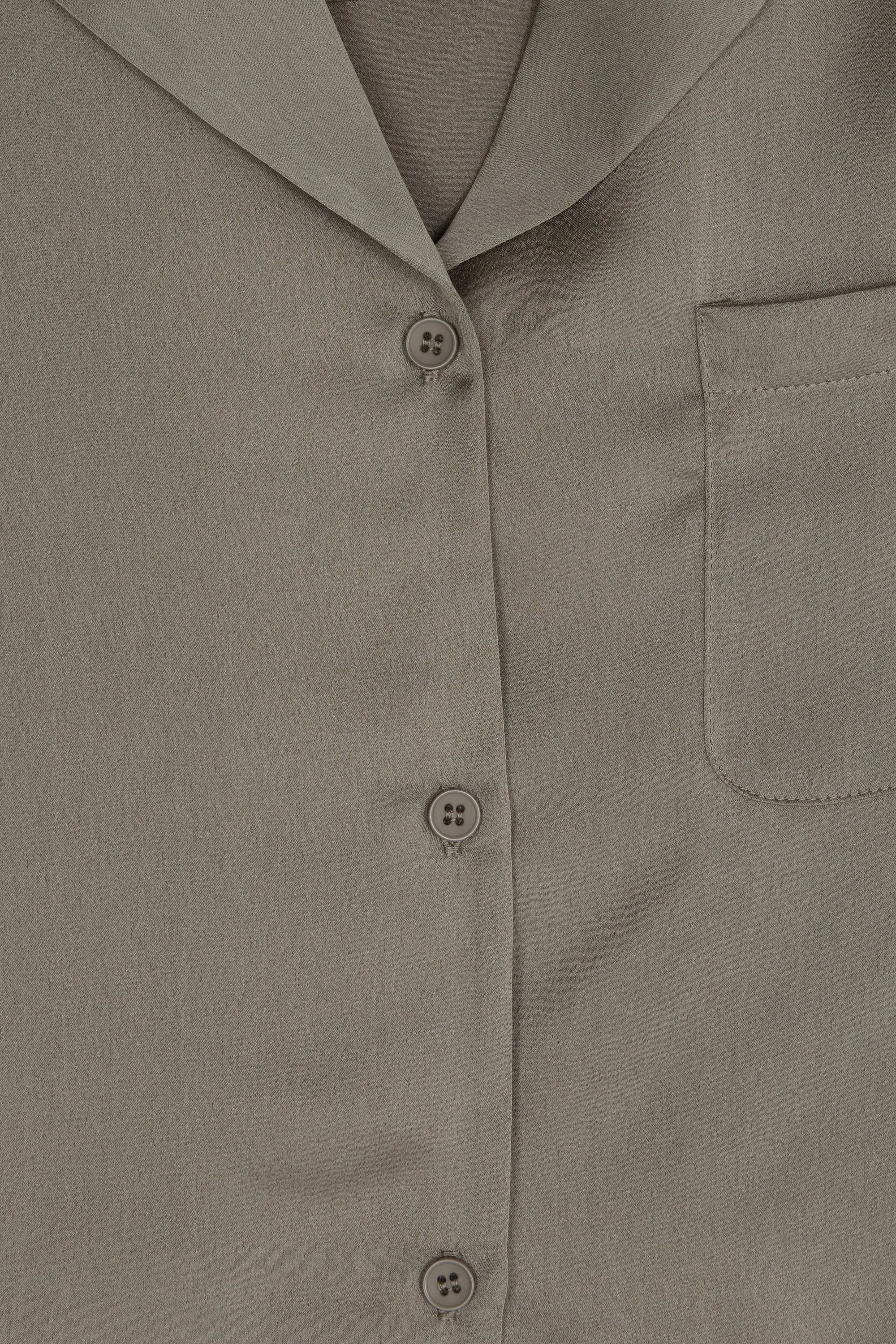 CROPPED COLLARED SHIRT sold by OAK AND FORT product image thumbnail 4