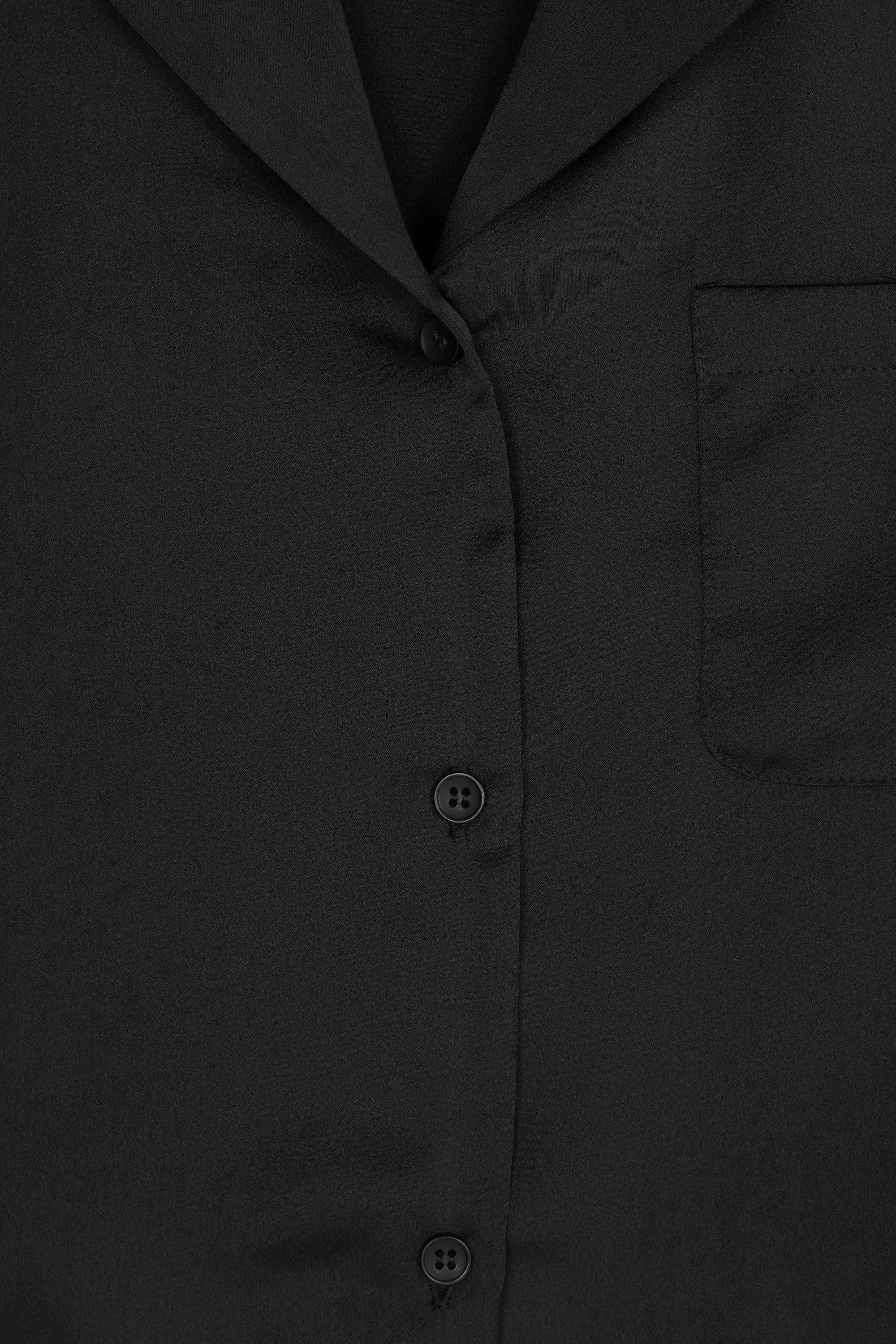CROPPED COLLARED SHIRT sold by OAK AND FORT product image thumbnail 3