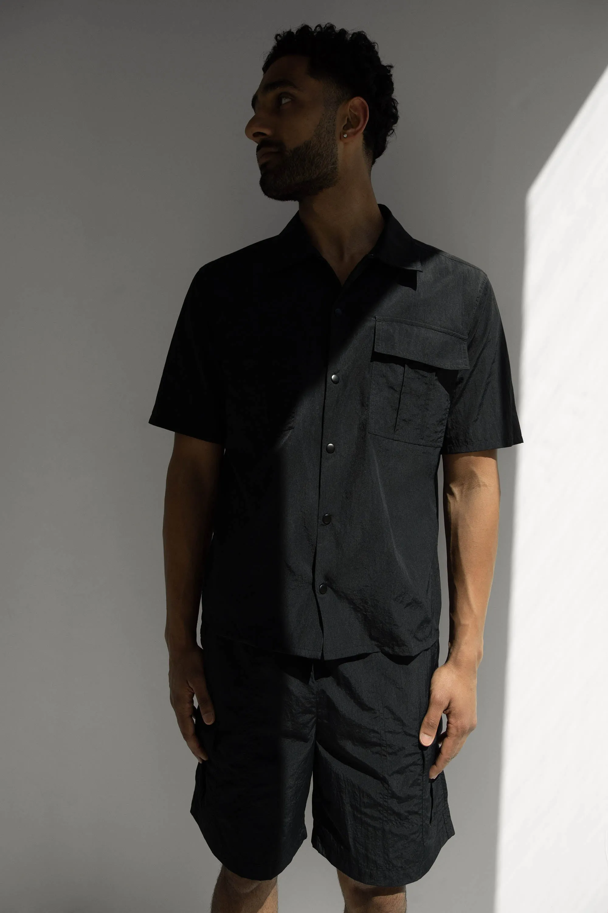 NYLON SHORT SLEEVE SHIRT sold by OAK AND FORT product image thumbnail 2