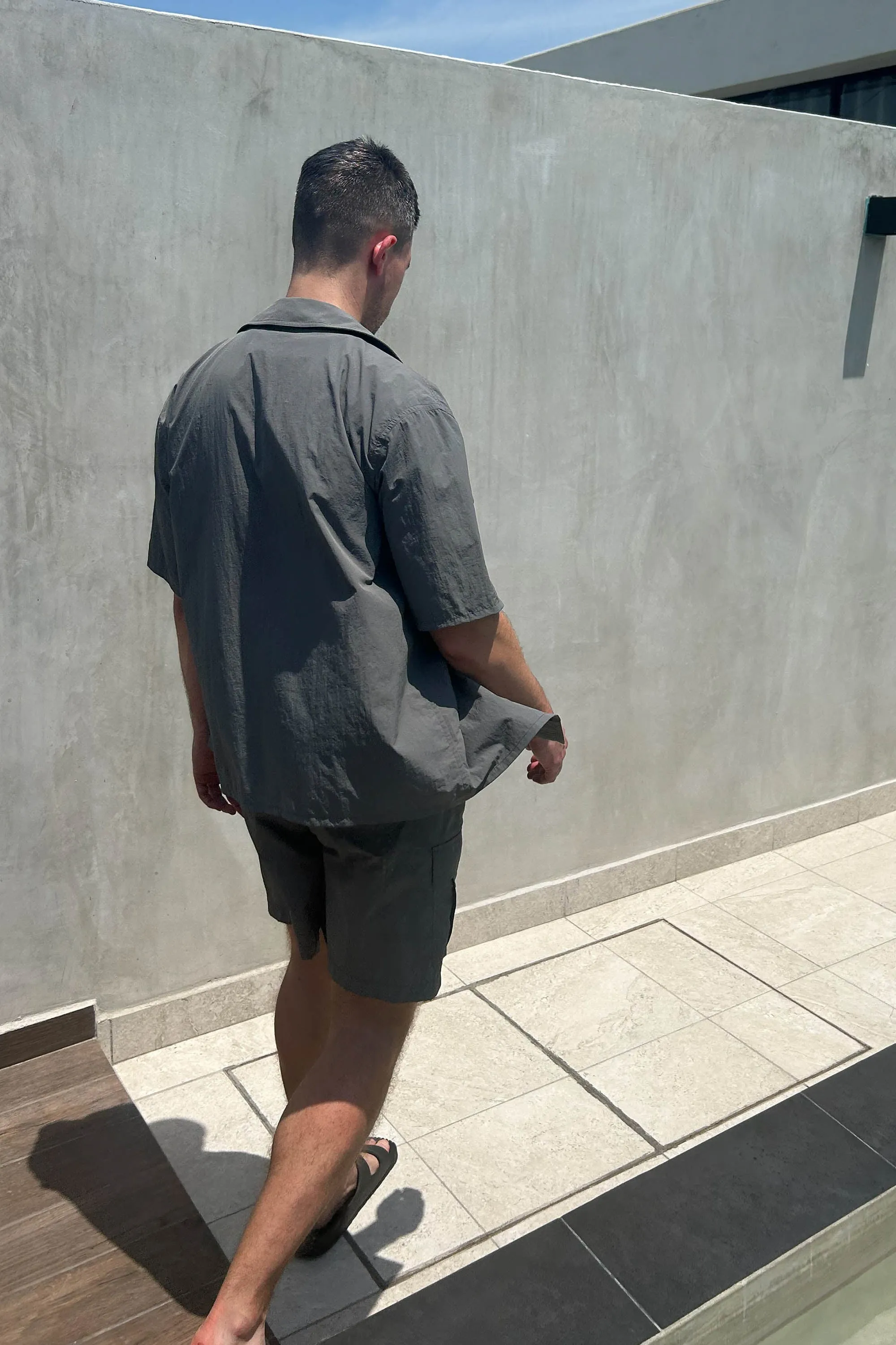 NYLON SHORT SLEEVE SHIRT sold by OAK AND FORT product image thumbnail 5