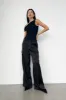SATIN TROUSERS WITH CARGO POCKETS sold by OAK AND FORT