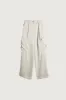 SATIN TROUSERS WITH CARGO POCKETS sold by OAK AND FORT