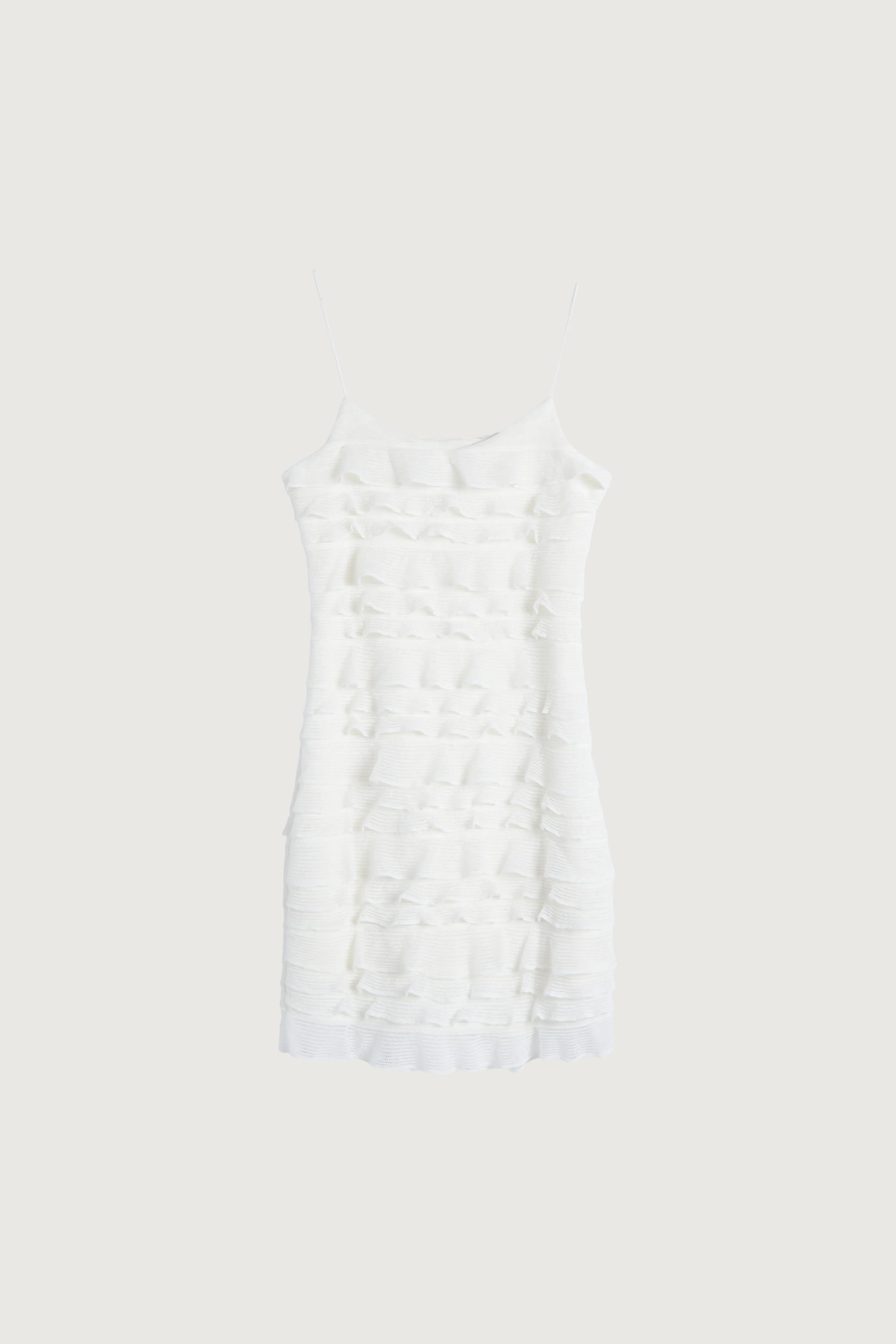 RUFFLED LAYER MINI DRESS sold by OAK AND FORT product image thumbnail 4
