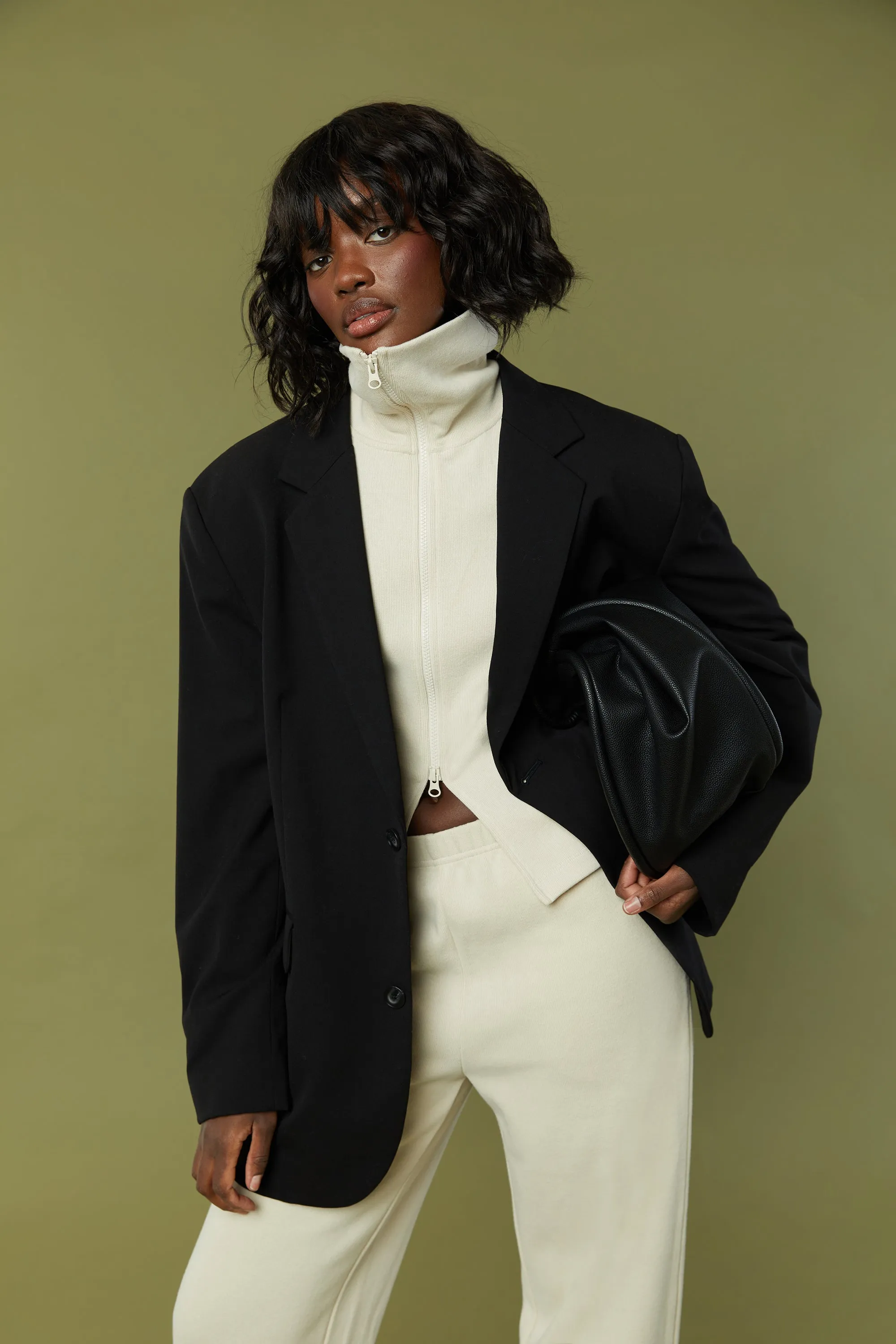 ZIP UP TOP sold by OAK AND FORT product image thumbnail 2