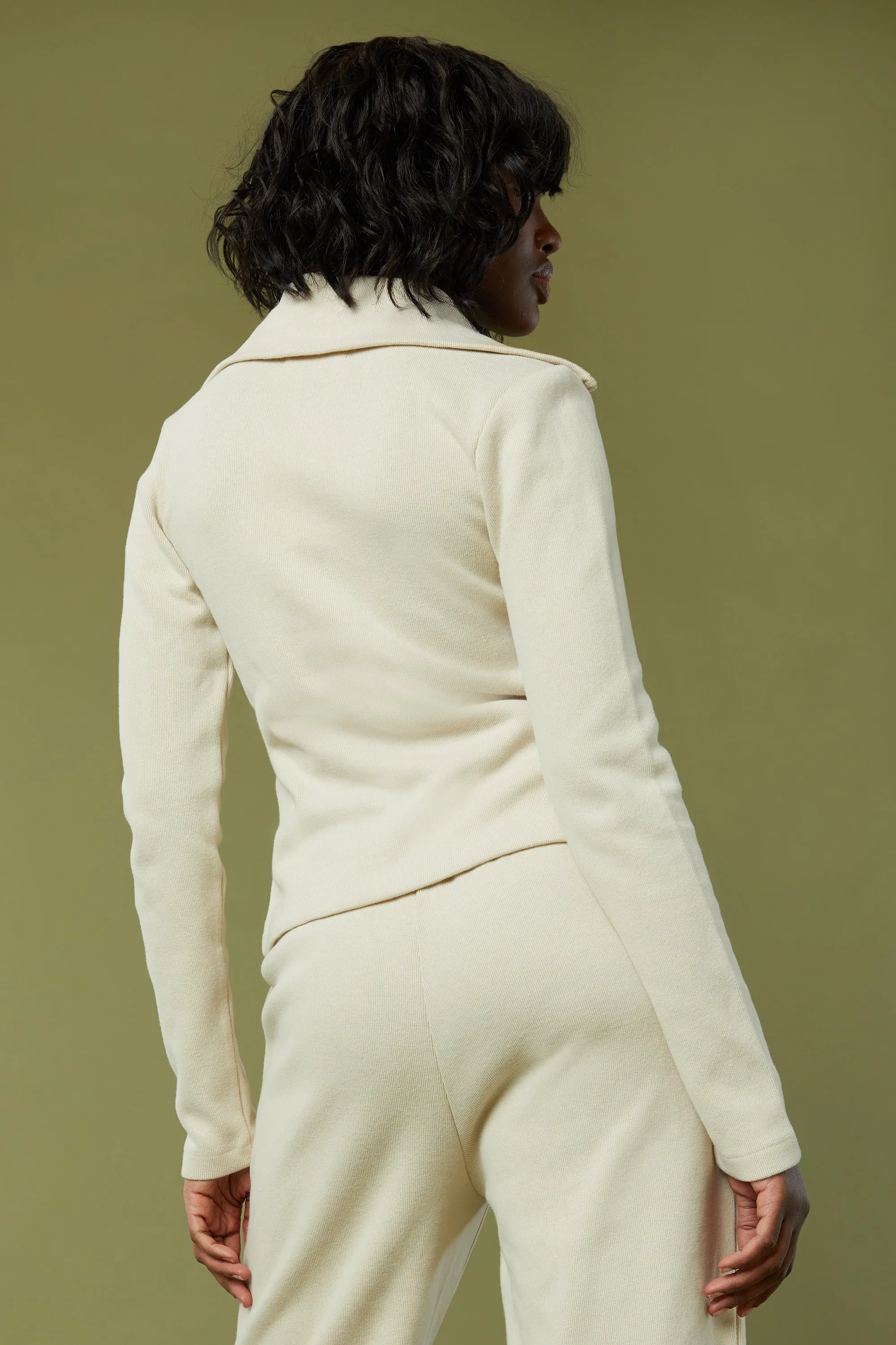 ZIP UP TOP sold by OAK AND FORT product image thumbnail 3