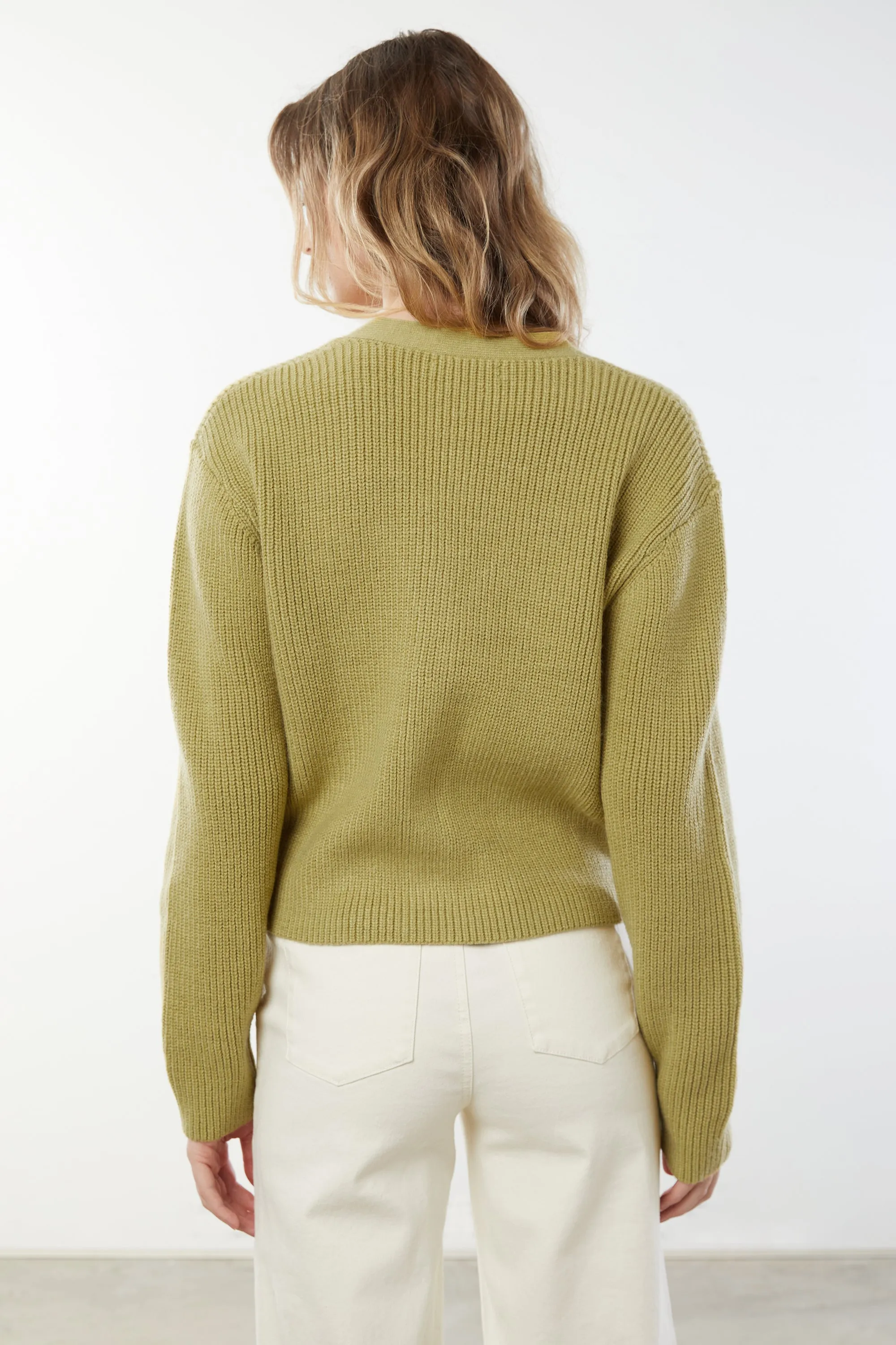 CROPPED CARDIGAN sold by OAK AND FORT product image thumbnail 3