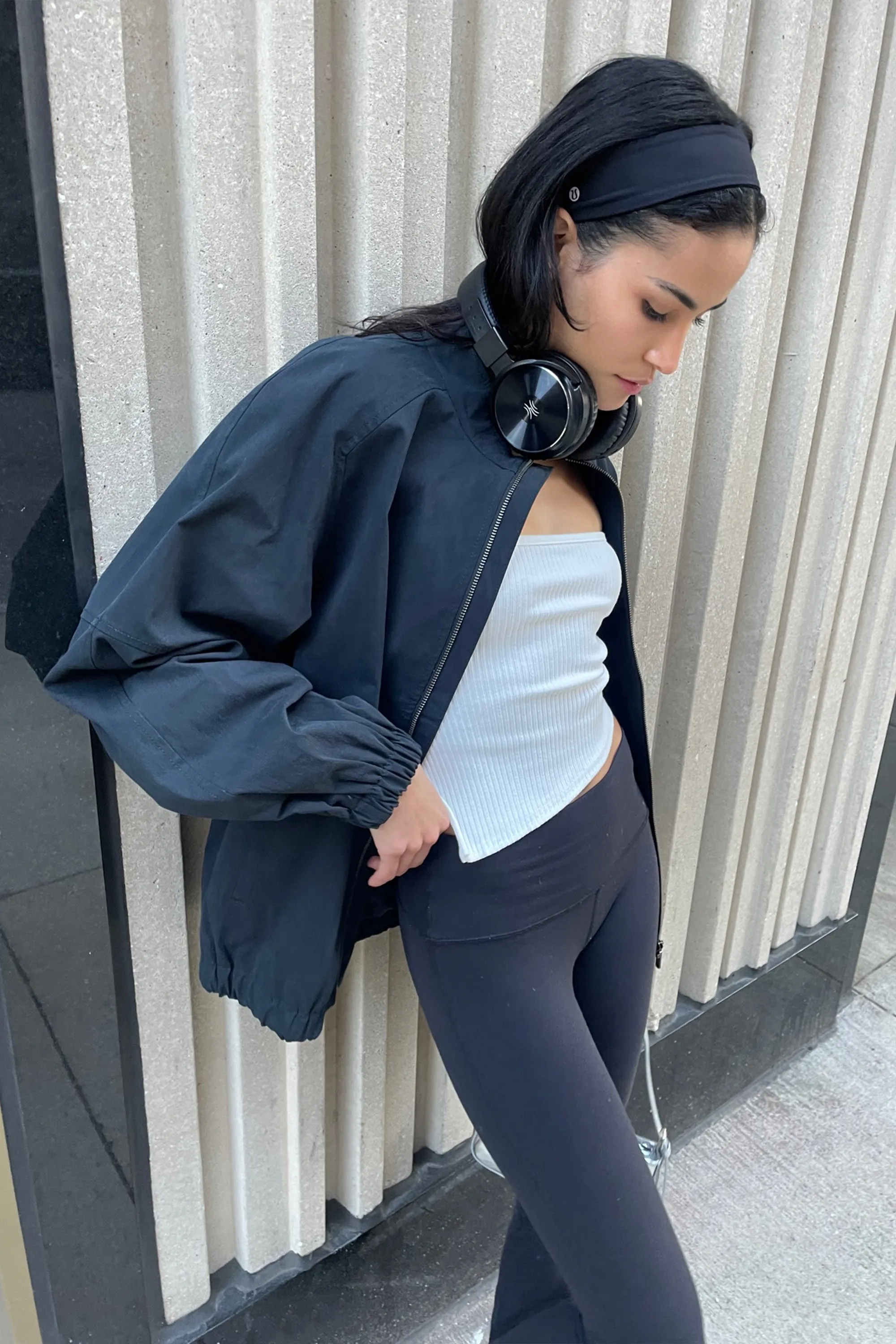 COTTON NYLON COACH JACKET sold by OAK AND FORT