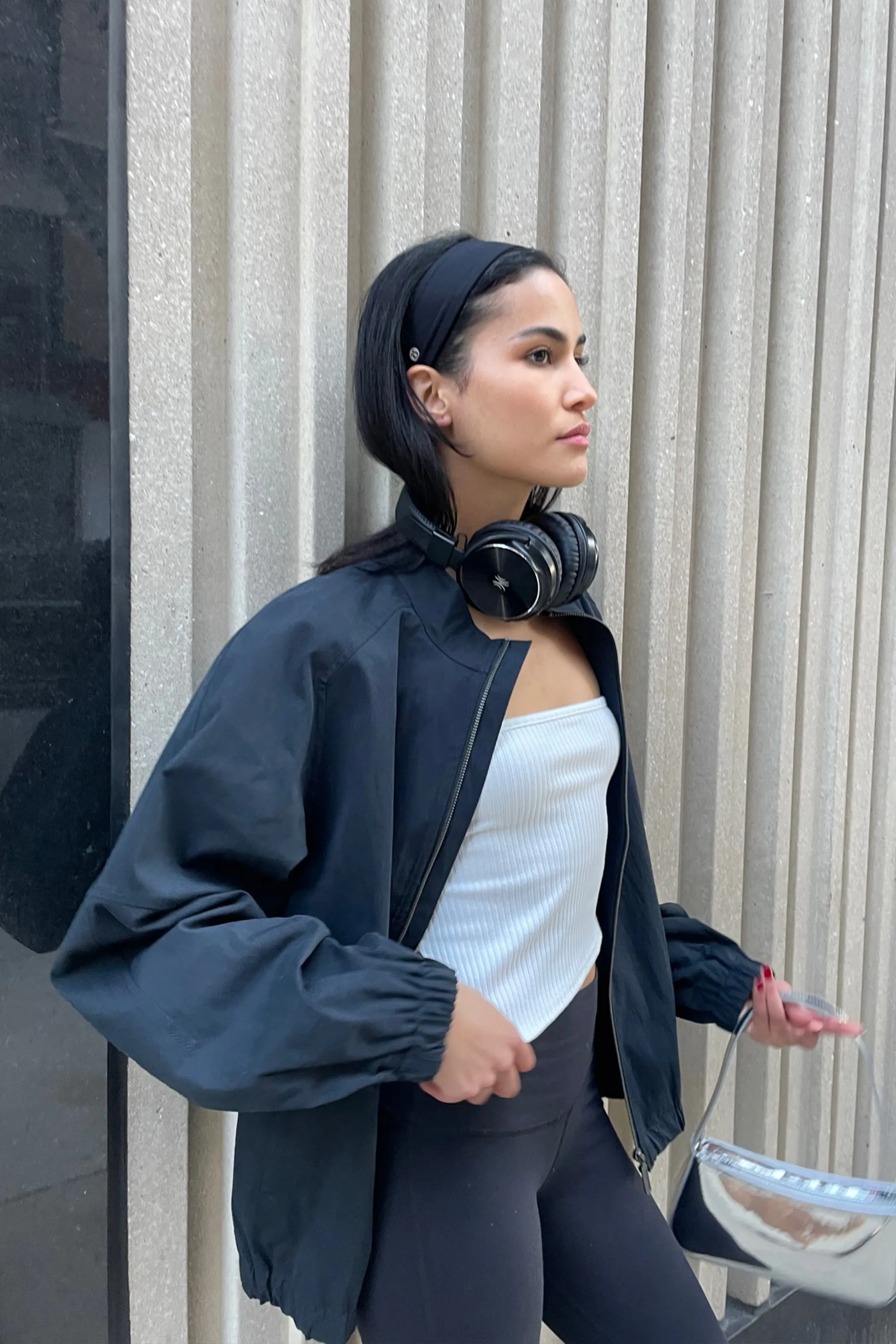 COTTON NYLON COACH JACKET sold by OAK AND FORT product image thumbnail 3