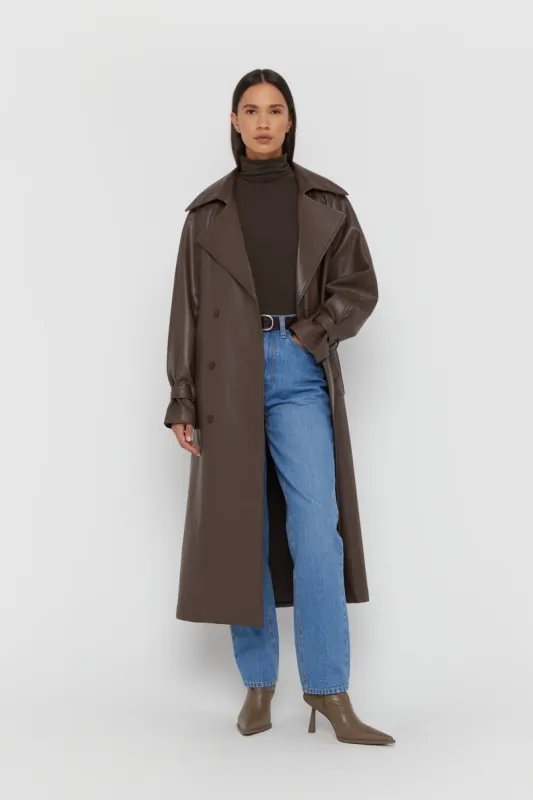 HIGH WAISTED TAPERED JEANS sold by OAK AND FORT