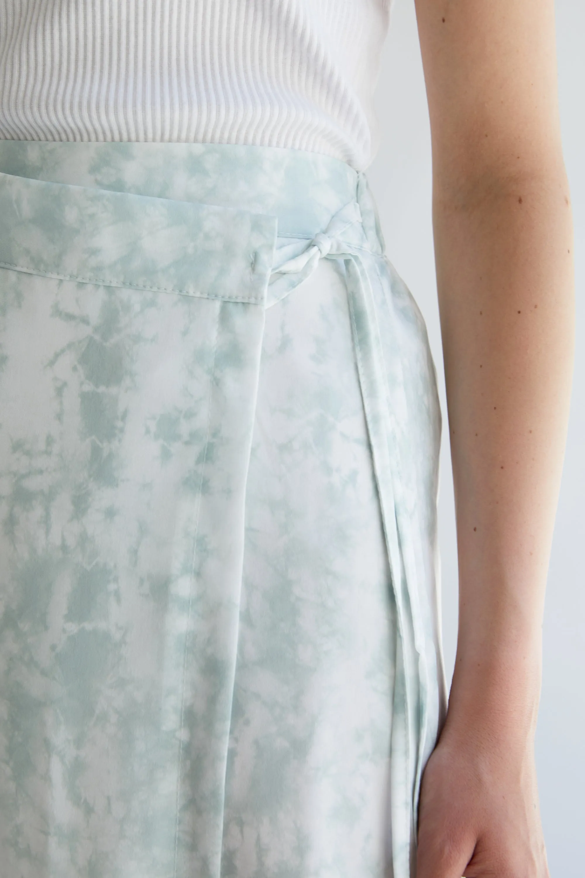 WRAP TIE DYE SKIRT sold by OAK AND FORT product image thumbnail 2