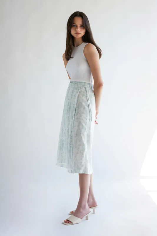 WRAP TIE DYE SKIRT sold by OAK AND FORT