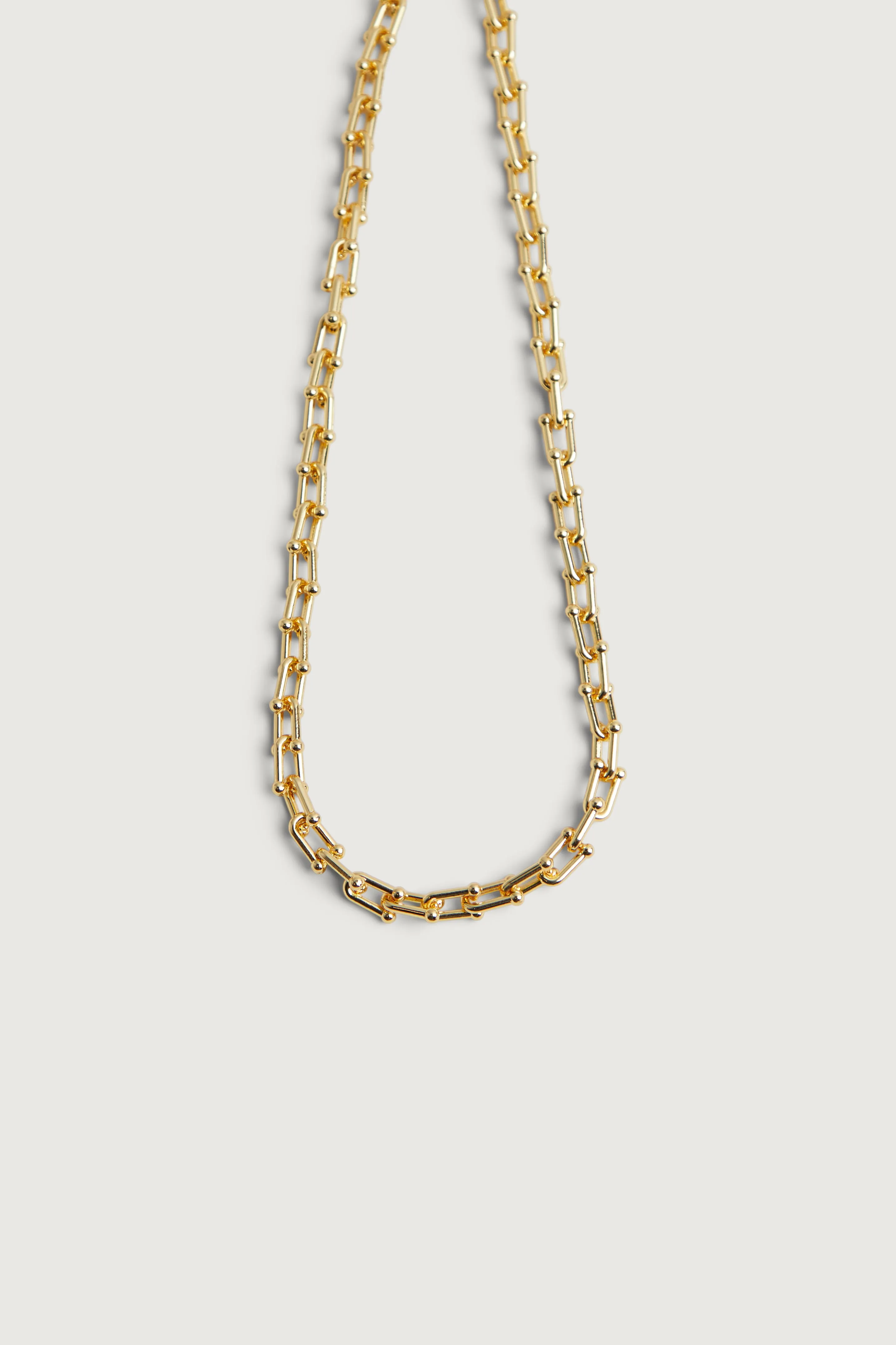 ORGANIC SHAPE CHAIN NECKLACE sold by OAK AND FORT product image thumbnail 5