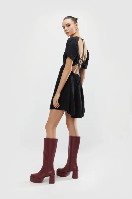 PUFF SLEEVE MINI DRESS sold by OAK AND FORT