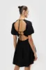 PUFF SLEEVE MINI DRESS sold by OAK AND FORT