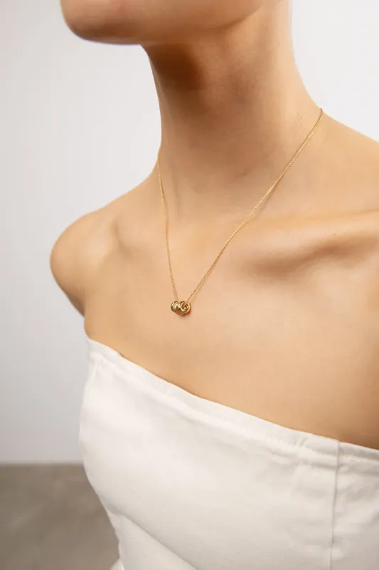 TRIPLE PENDANT NECKLACE sold by OAK AND FORT