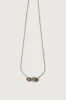 TRIPLE PENDANT NECKLACE sold by OAK AND FORT