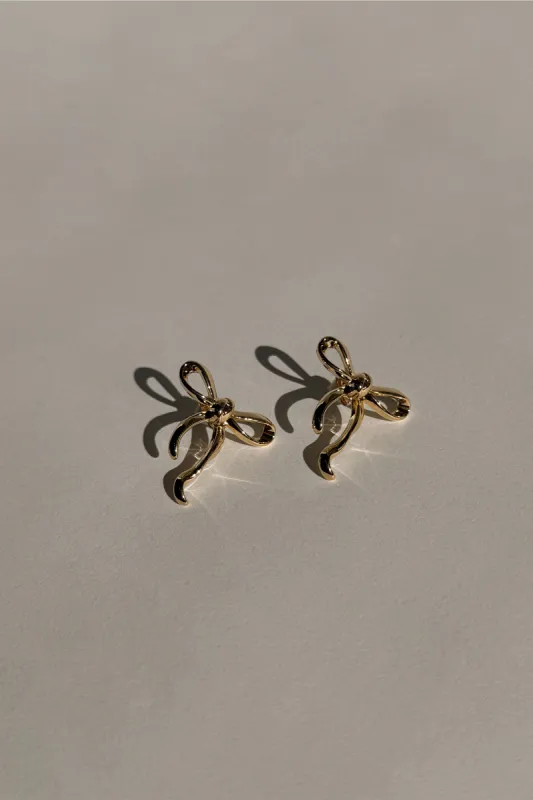 RIBBON EARRING sold by OAK AND FORT