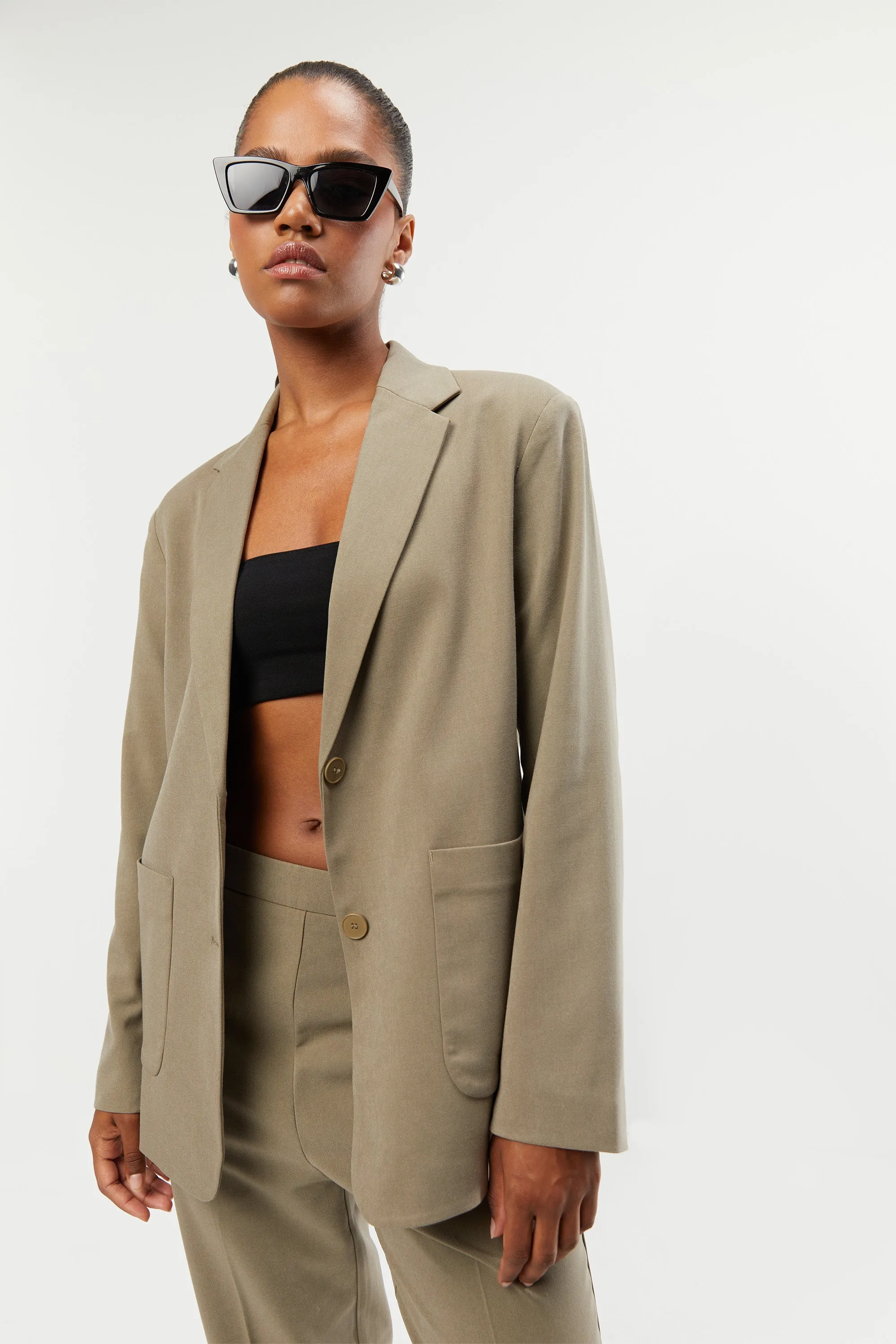 OVERSIZED BLAZER sold by OAK AND FORT product image thumbnail 4