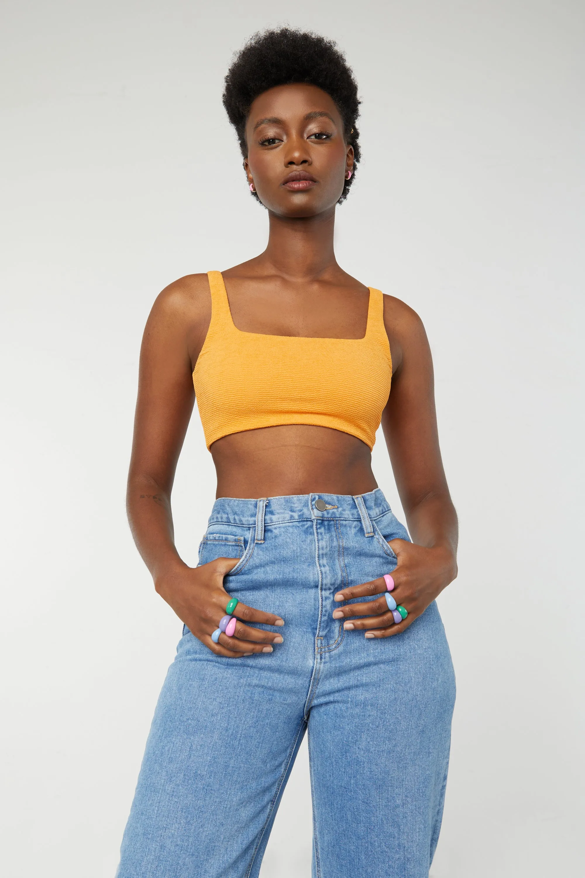 DOME ENAMEL RING sold by OAK AND FORT product image thumbnail 5