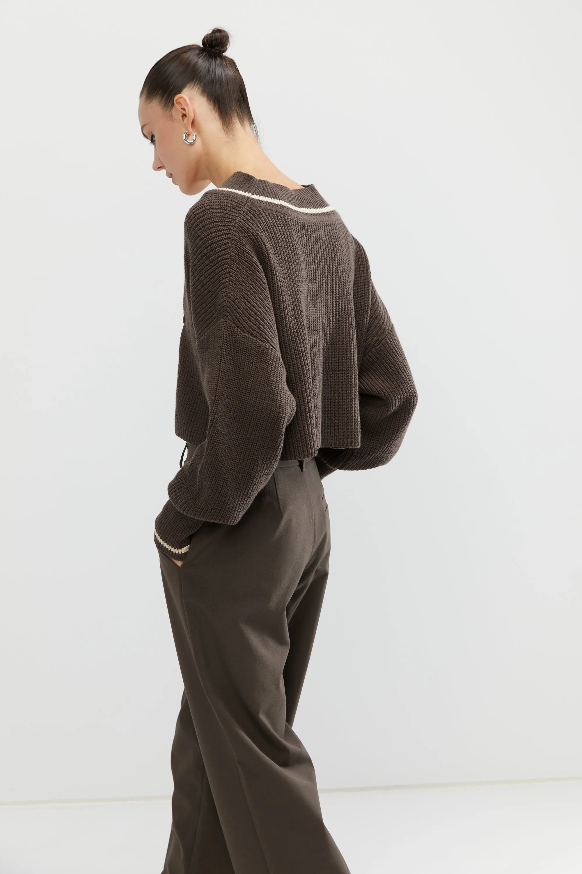 VARSITY CARDIGAN sold by OAK AND FORT product image thumbnail 3
