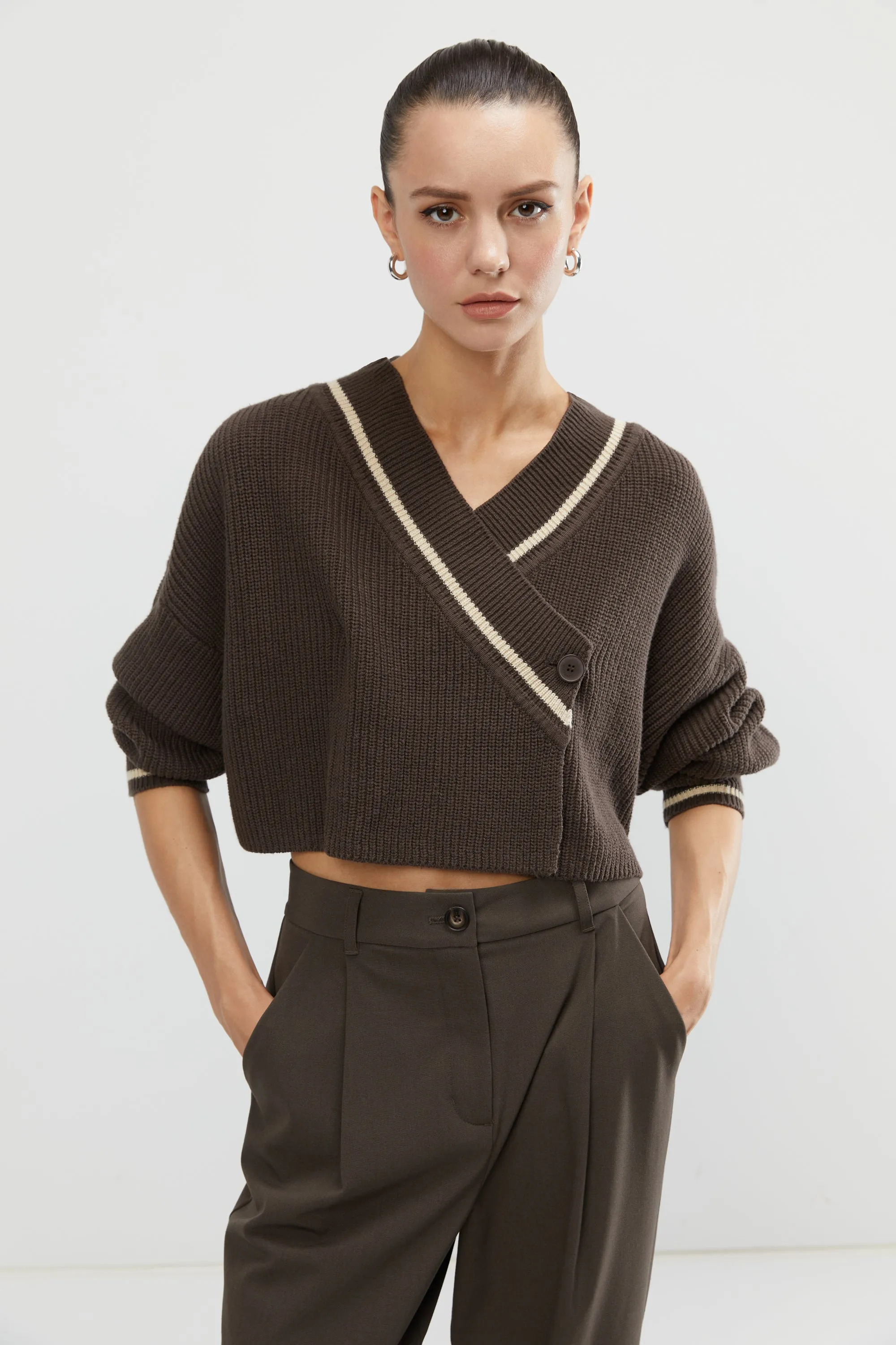 VARSITY CARDIGAN sold by OAK AND FORT product image thumbnail 2