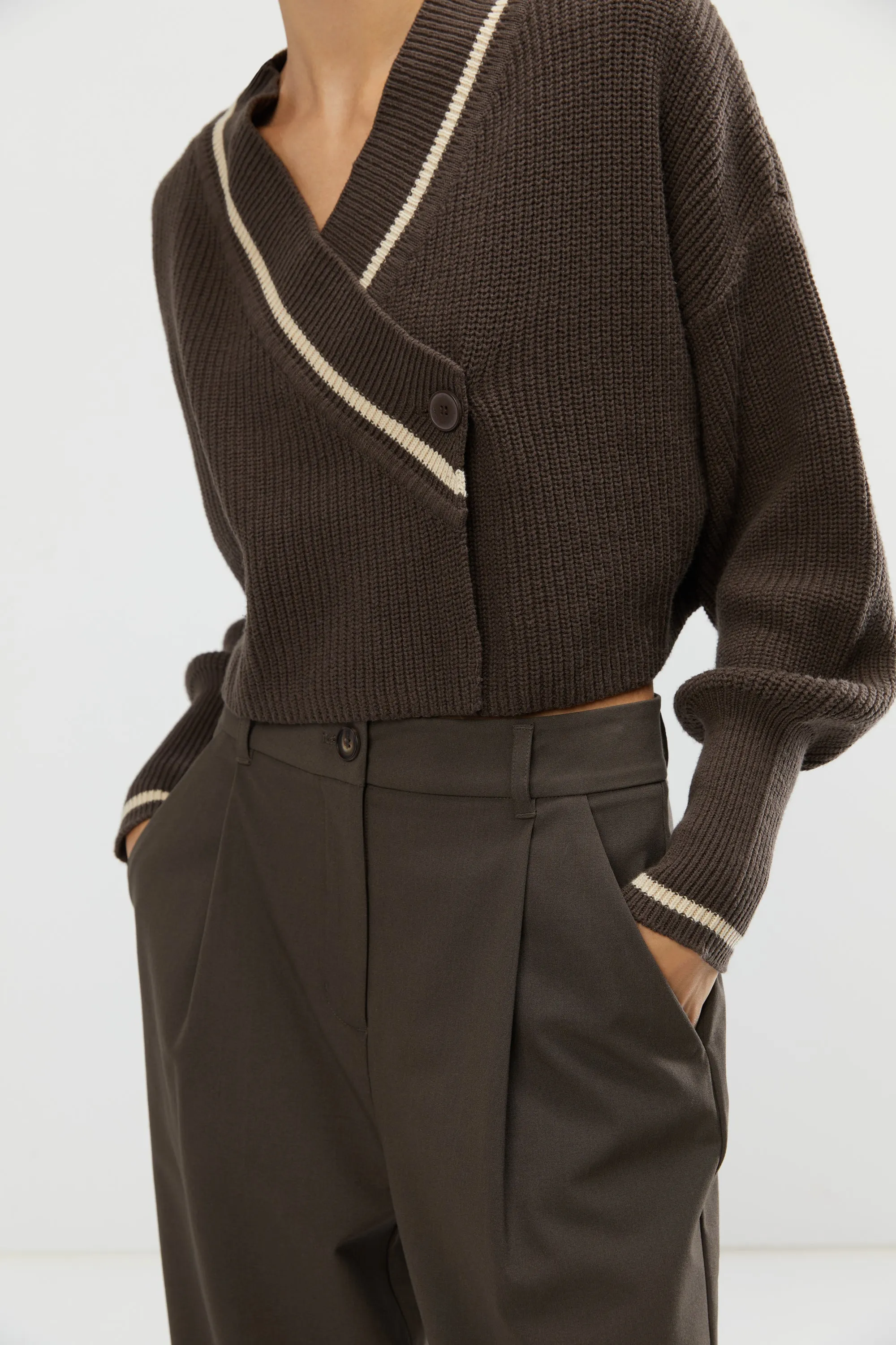 VARSITY CARDIGAN sold by OAK AND FORT product image thumbnail 4