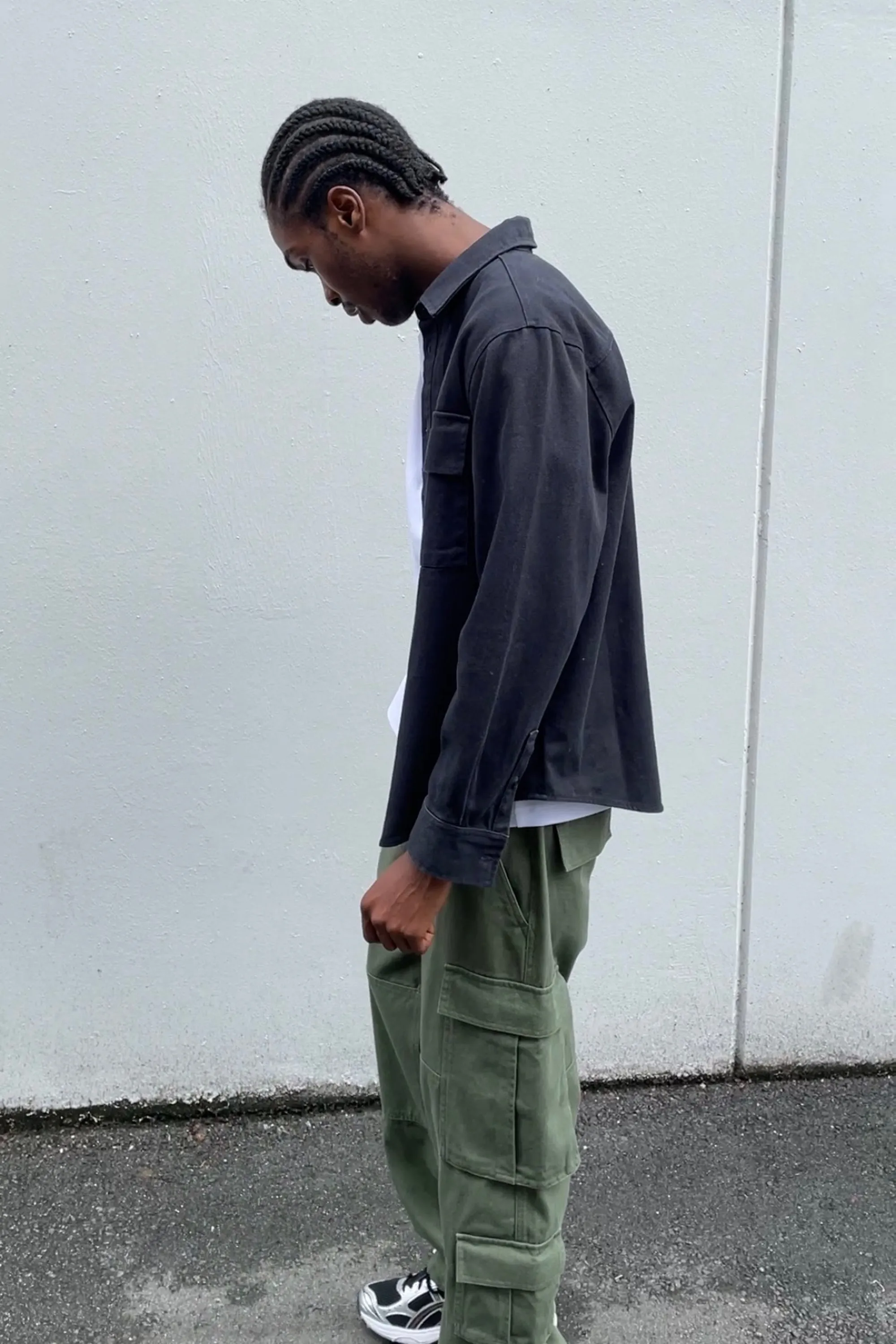 WIDE LEG CARGO CHINO PANT sold by OAK AND FORT product image thumbnail 5