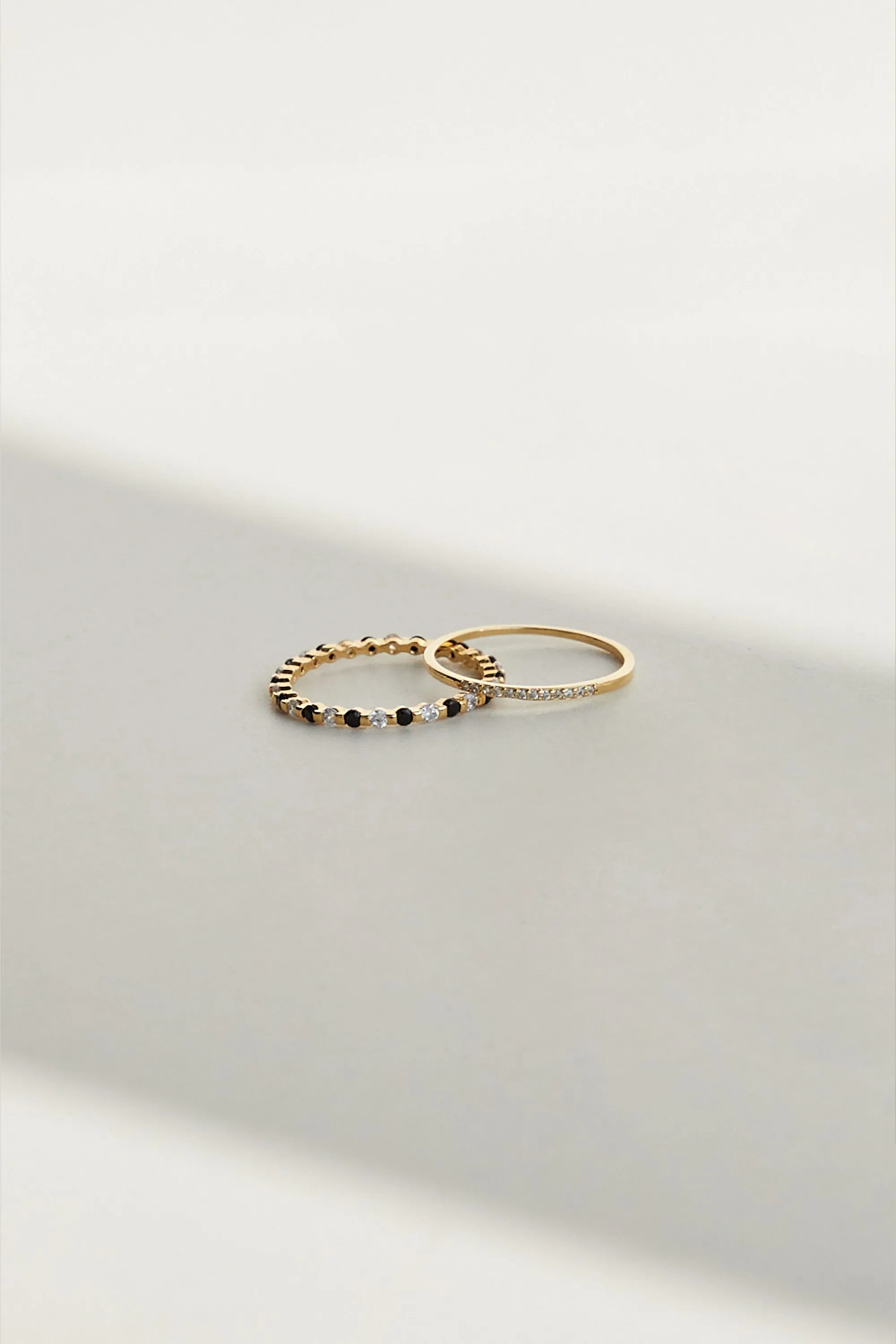 silver RING WITH STONE DETAIL sold by OAK AND FORT