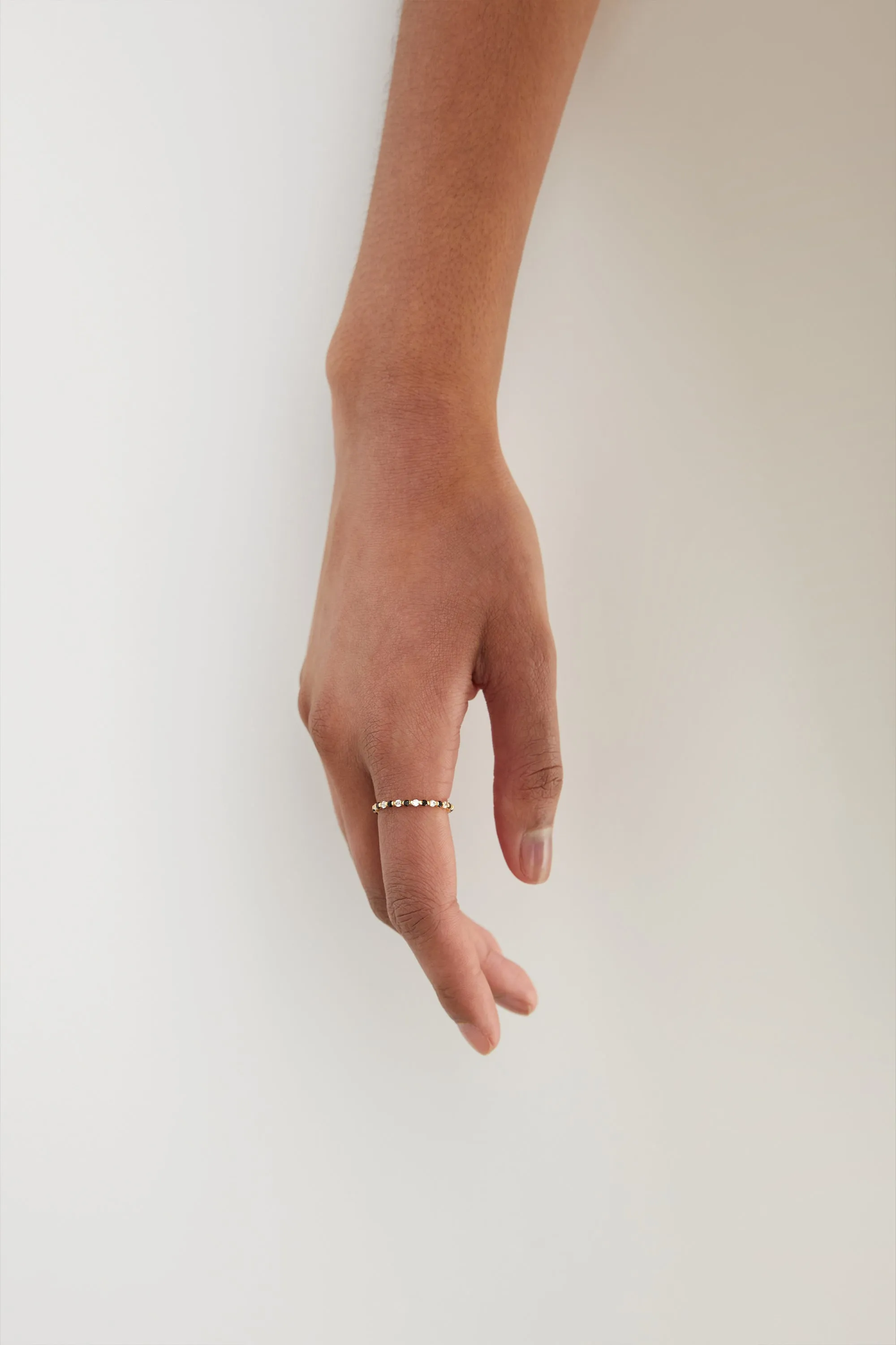 silver RING WITH STONE DETAIL sold by OAK AND FORT product image thumbnail 2