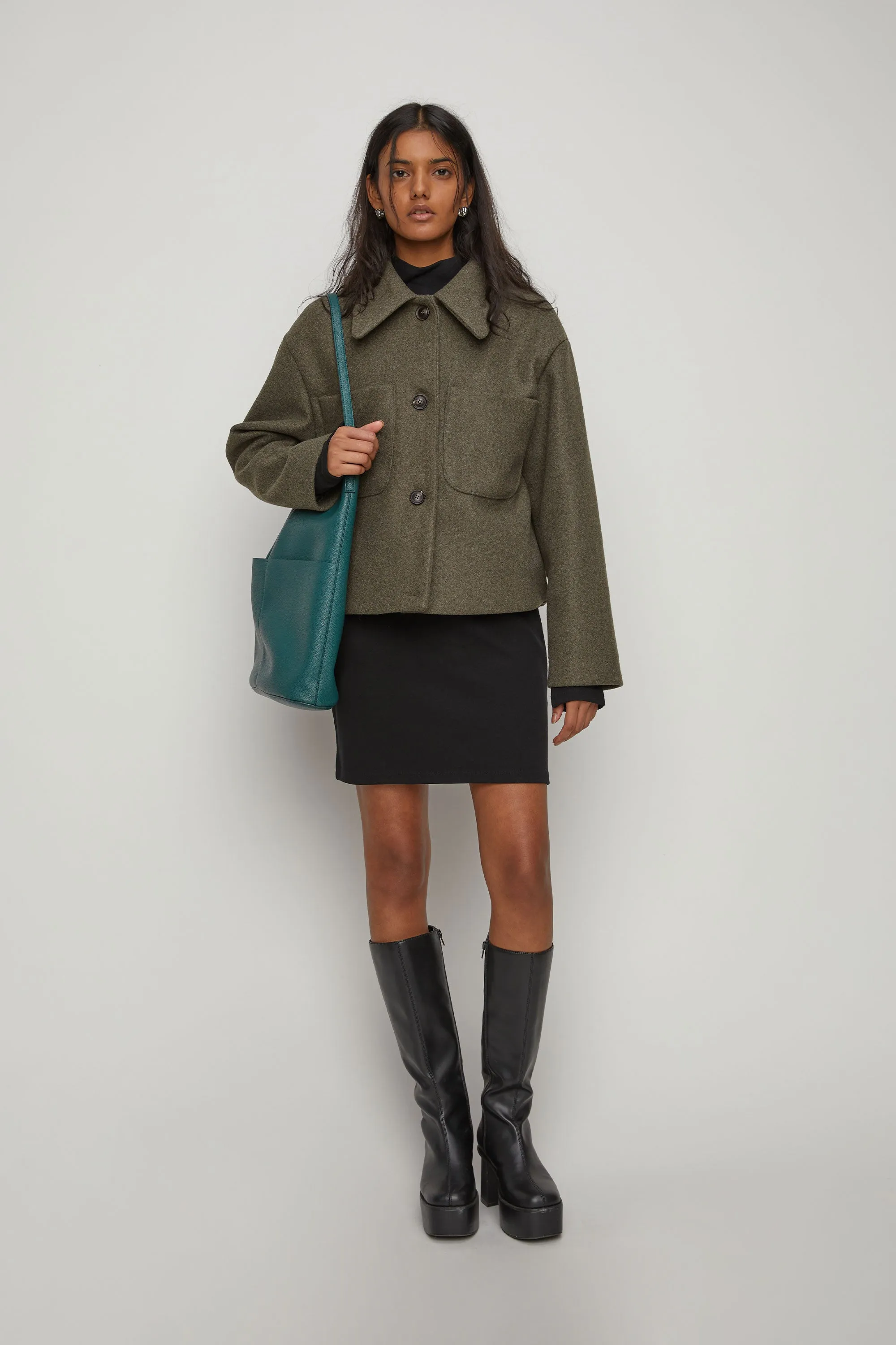 COLLARED SHORT JACKET sold by OAK AND FORT