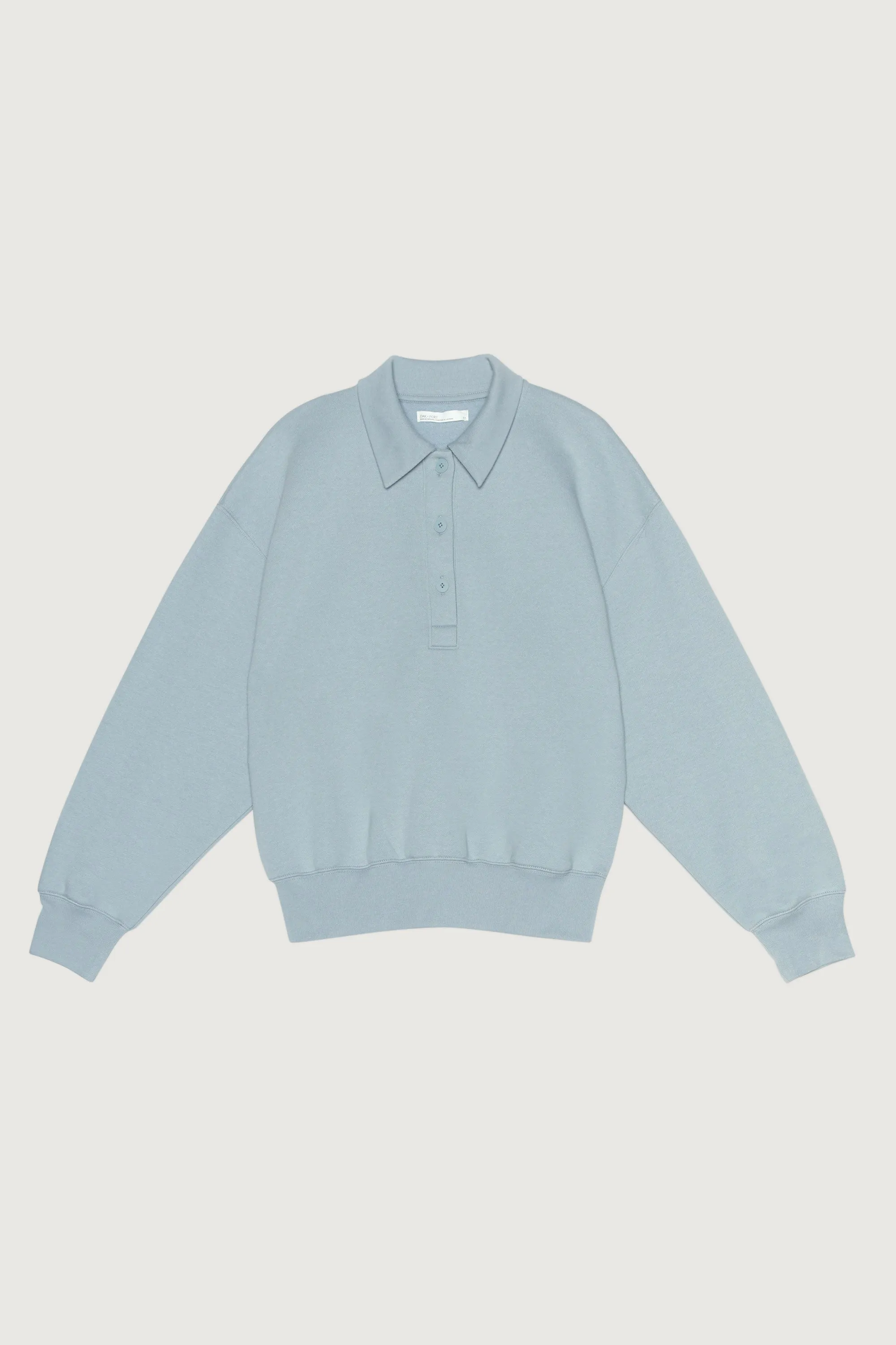 KNIT POLO TOP sold by OAK AND FORT product image thumbnail 3