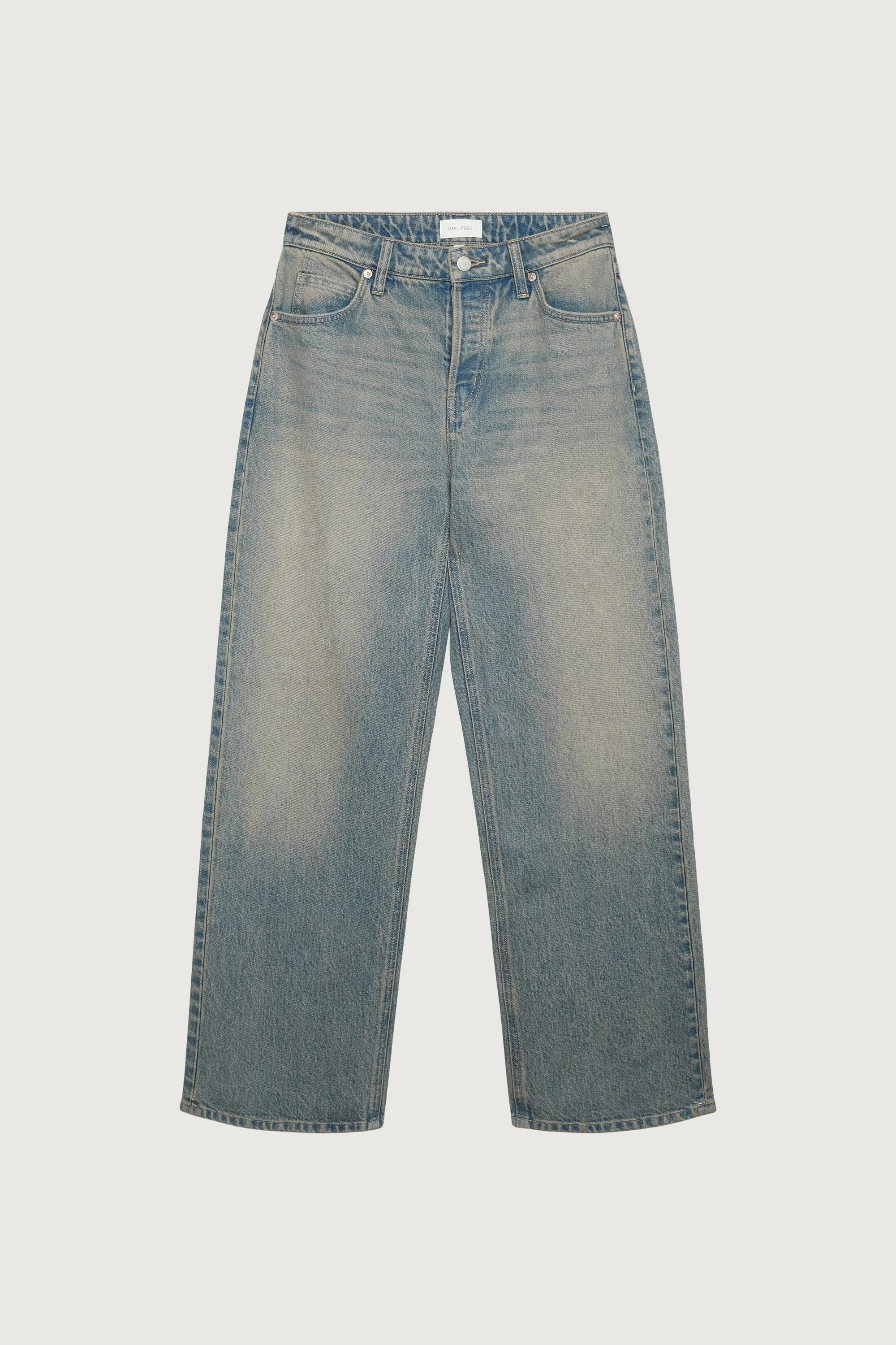 STRAIGHT LEG RELAXED FIT JEAN sold by OAK AND FORT product image thumbnail 3