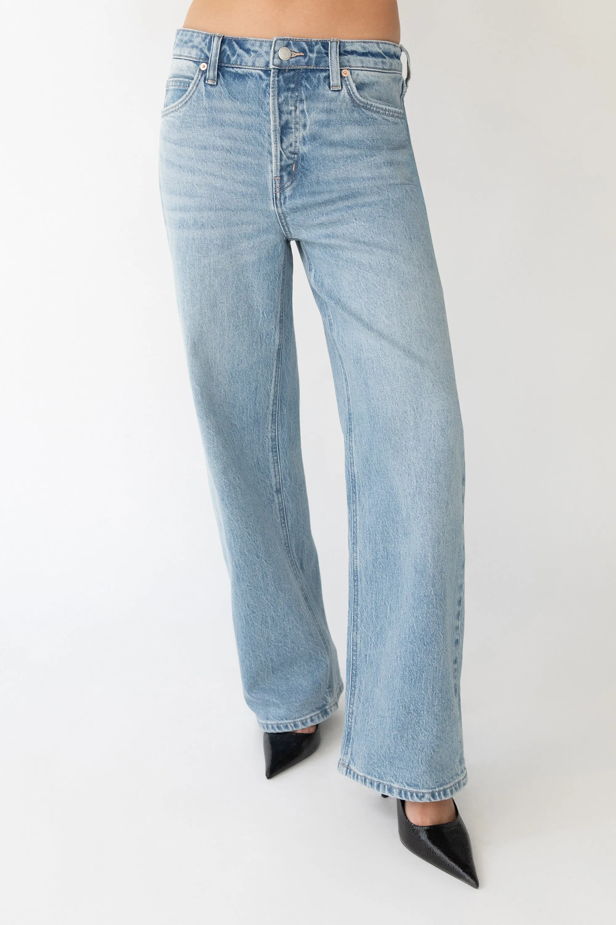 STRAIGHT LEG RELAXED FIT JEAN sold by OAK AND FORT product image thumbnail 4