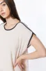 RIBBED CONTRAST TRIM DRESS sold by OAK AND FORT