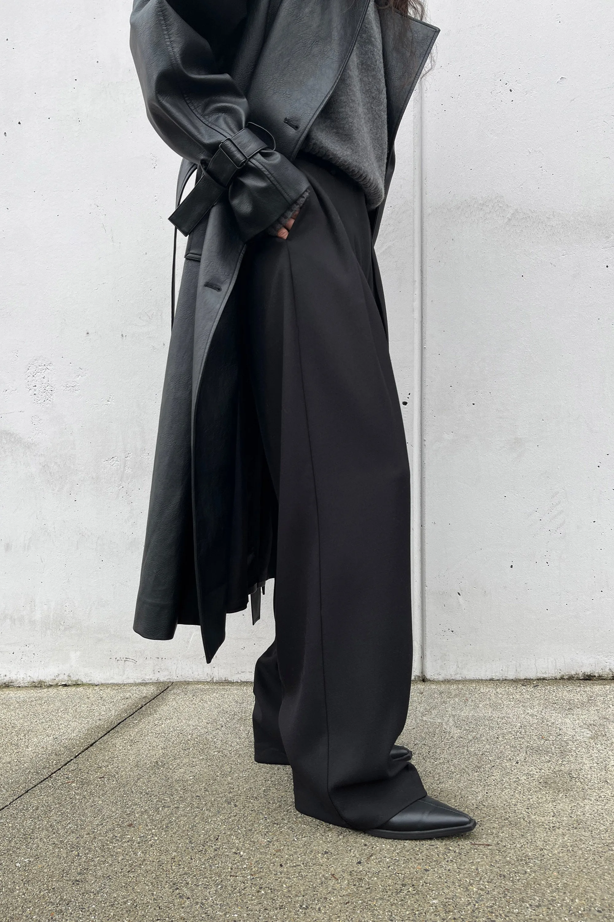 WIDE LEG TROUSER sold by OAK AND FORT product image thumbnail 4