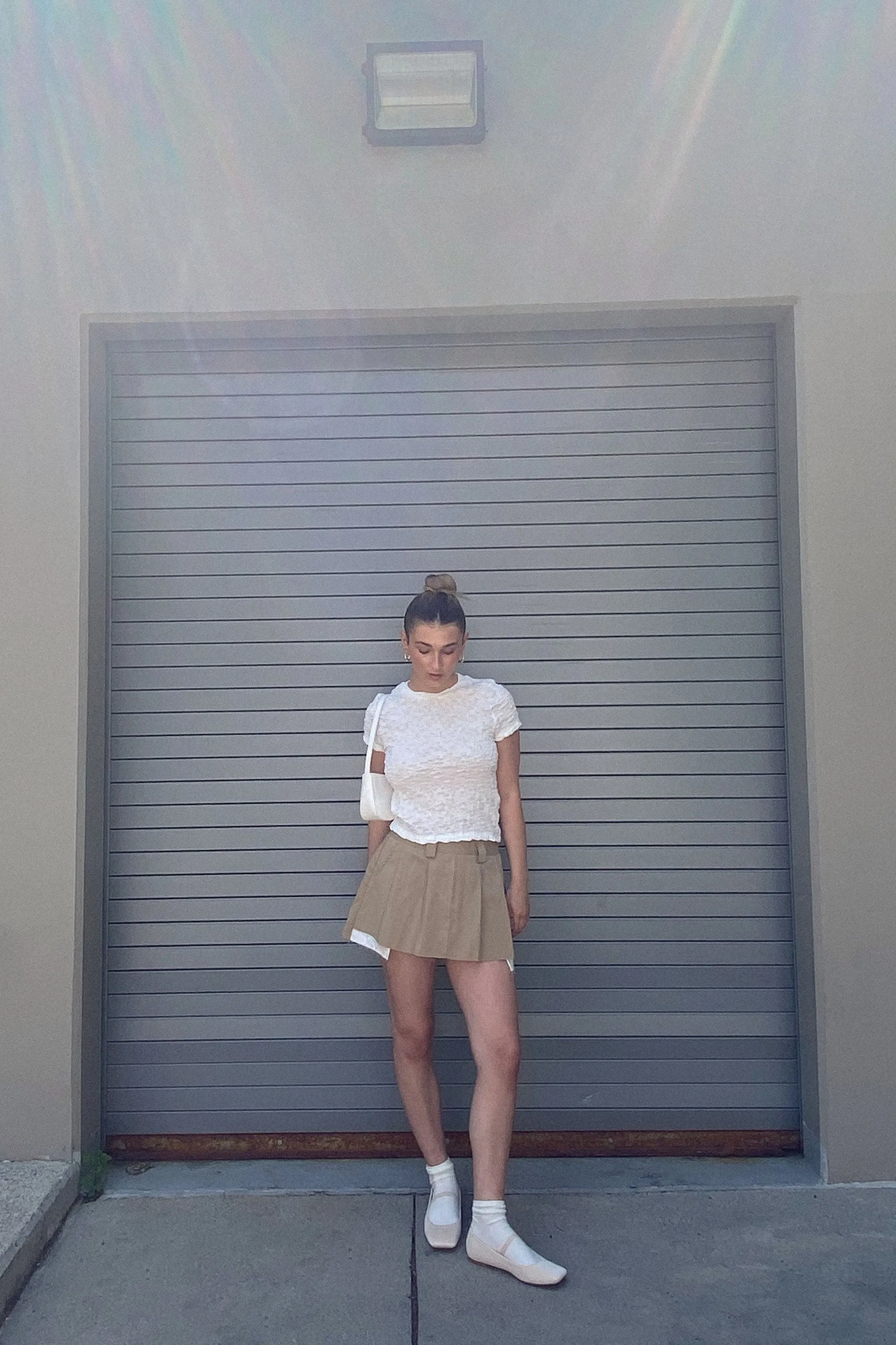 CRINKLED TEXTURE TSHIRT sold by OAK AND FORT product image thumbnail 2