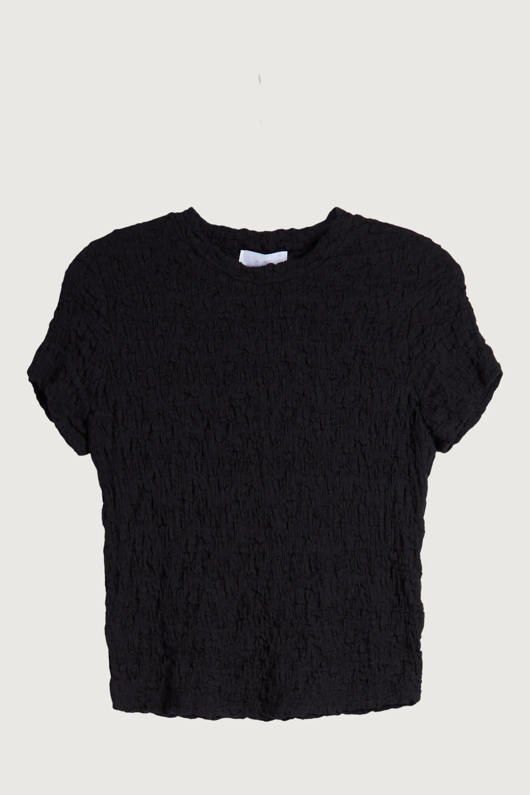 CRINKLED TEXTURE TSHIRT sold by OAK AND FORT product image thumbnail 5
