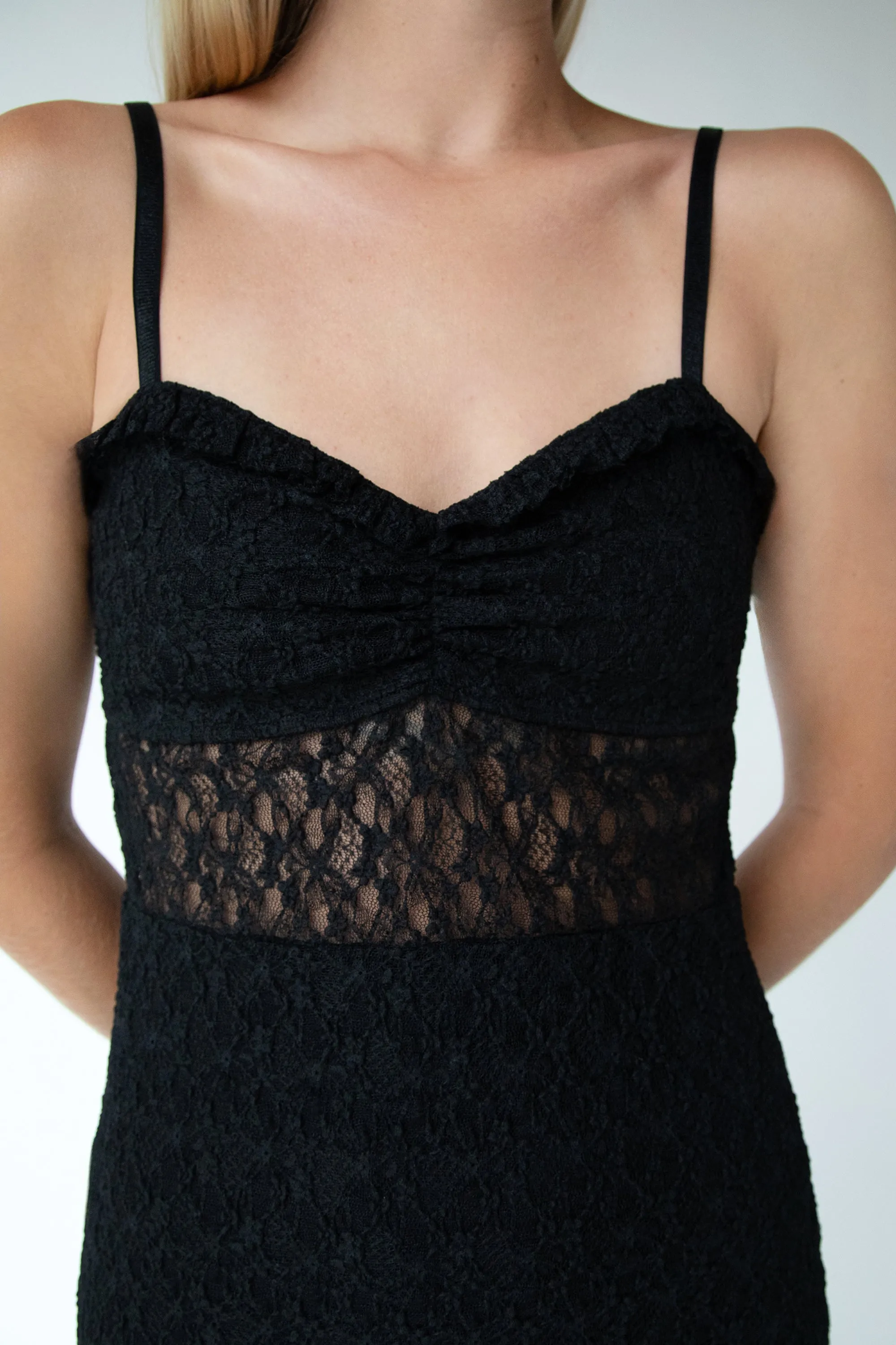LACE BUSTIER MINI DRESS sold by OAK AND FORT product image thumbnail 4