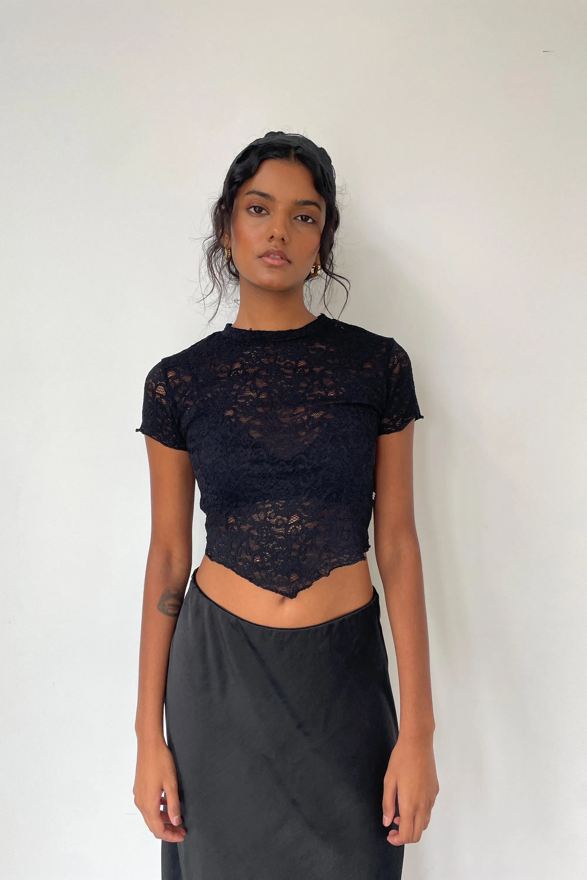 WIDE LACE HEADBAND sold by OAK AND FORT product image thumbnail 3