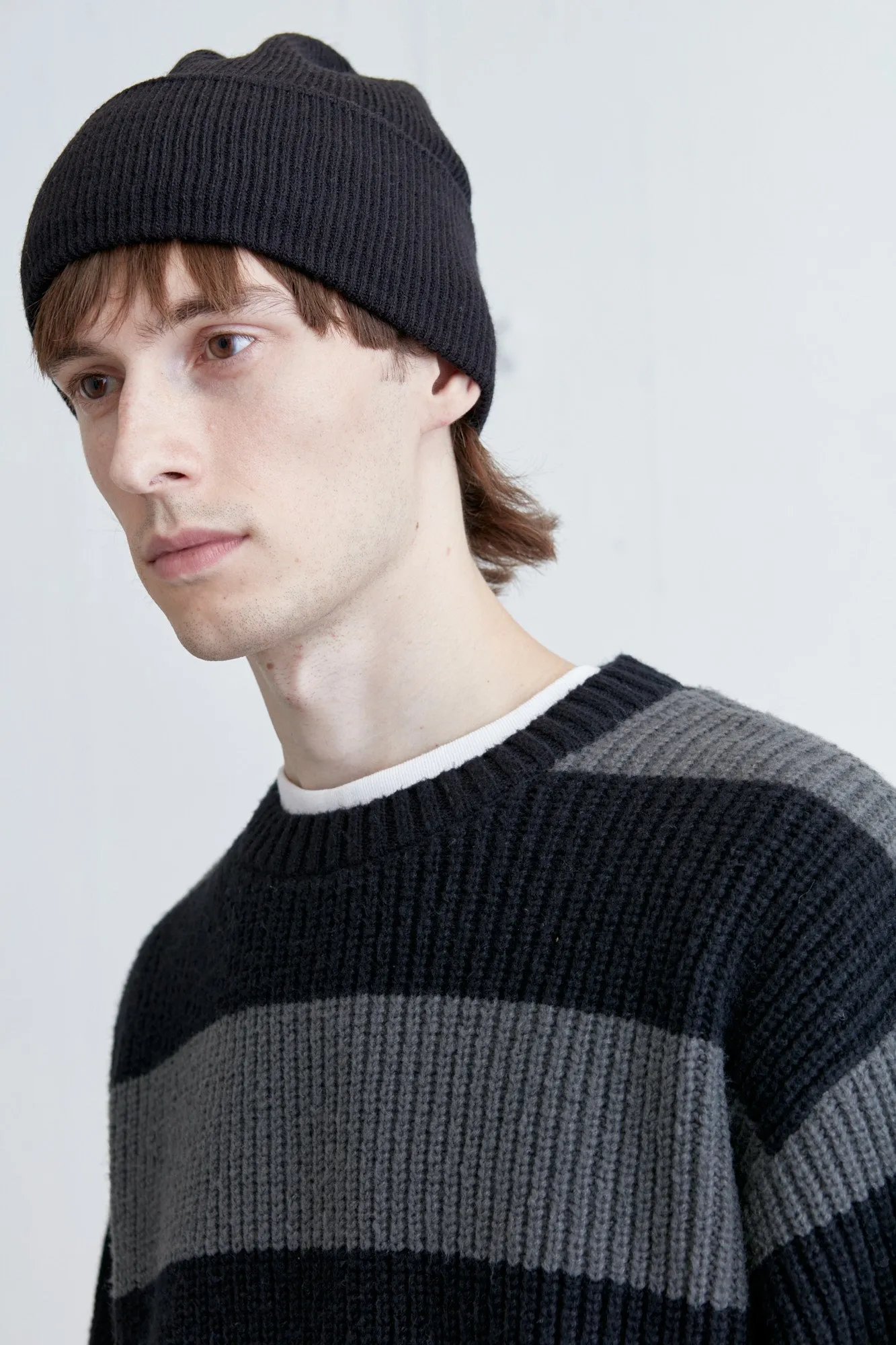 STRIPED CREWNECK SWEATER sold by OAK AND FORT product image thumbnail 5