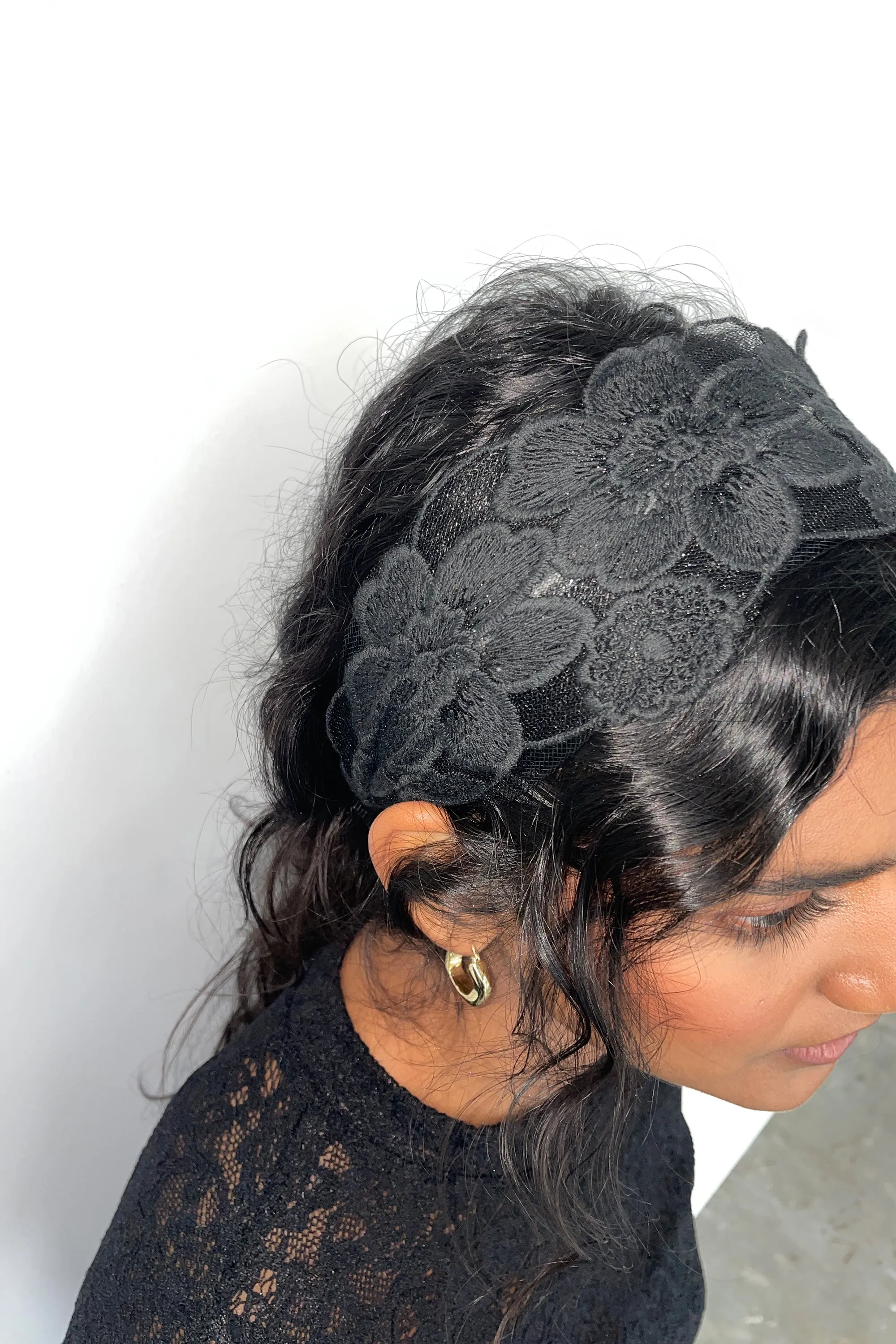 WIDE LACE HEADBAND sold by OAK AND FORT product image thumbnail 2