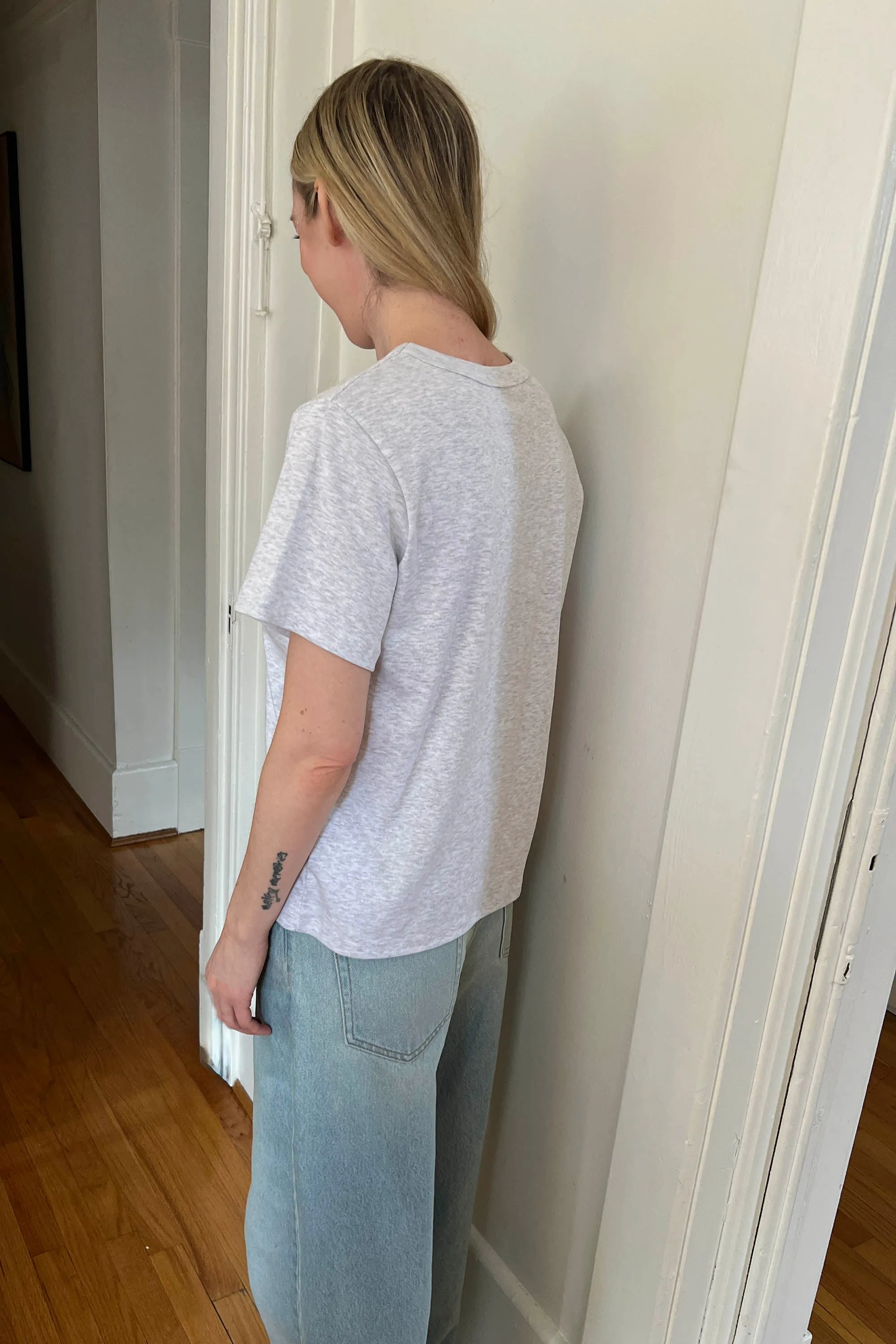 MIDWEIGHT CREWNECK T-SHIRT sold by OAK AND FORT product image thumbnail 5