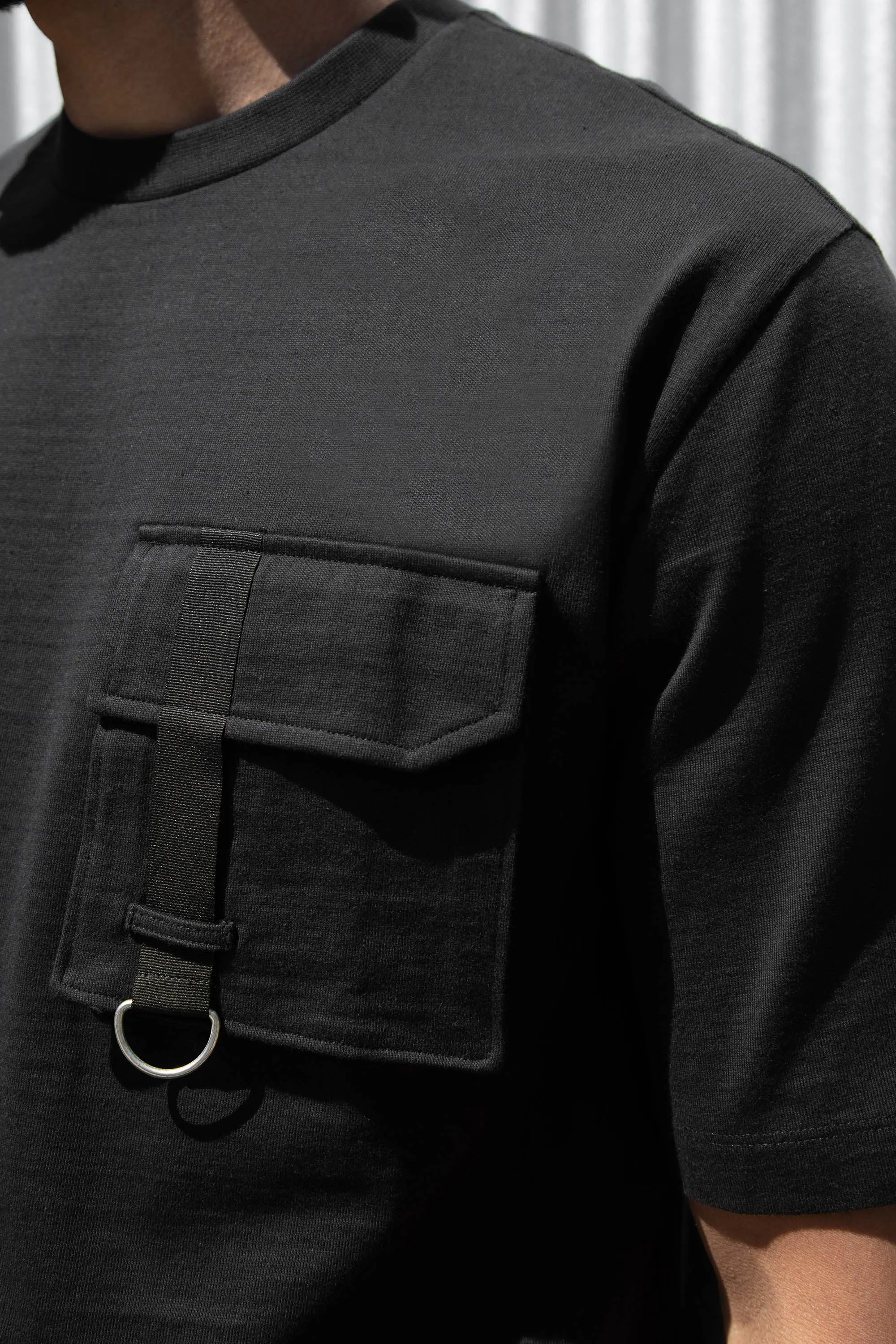 CARGO POCKET T-SHIRT sold by OAK AND FORT product image thumbnail 3