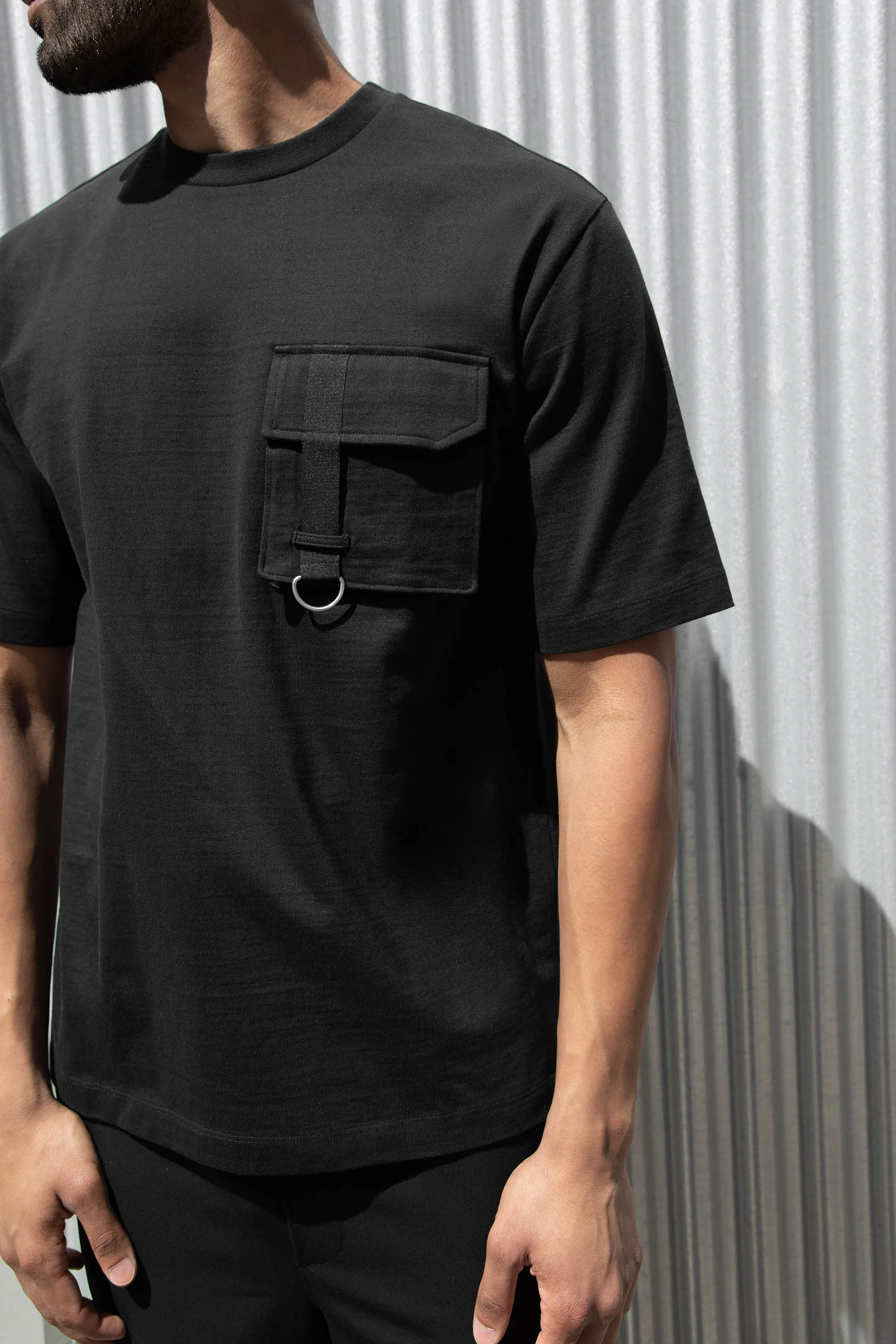 CARGO POCKET T-SHIRT sold by OAK AND FORT