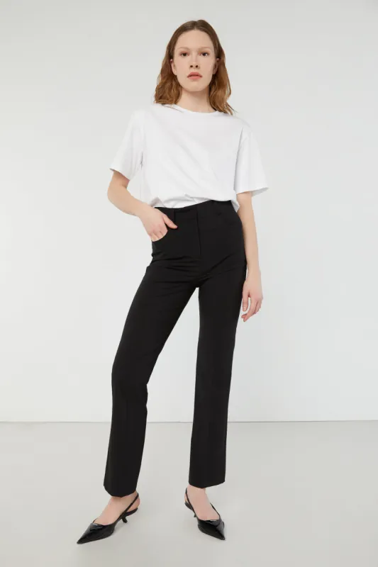 SPLIT BACK HEM TROUSER sold by OAK AND FORT