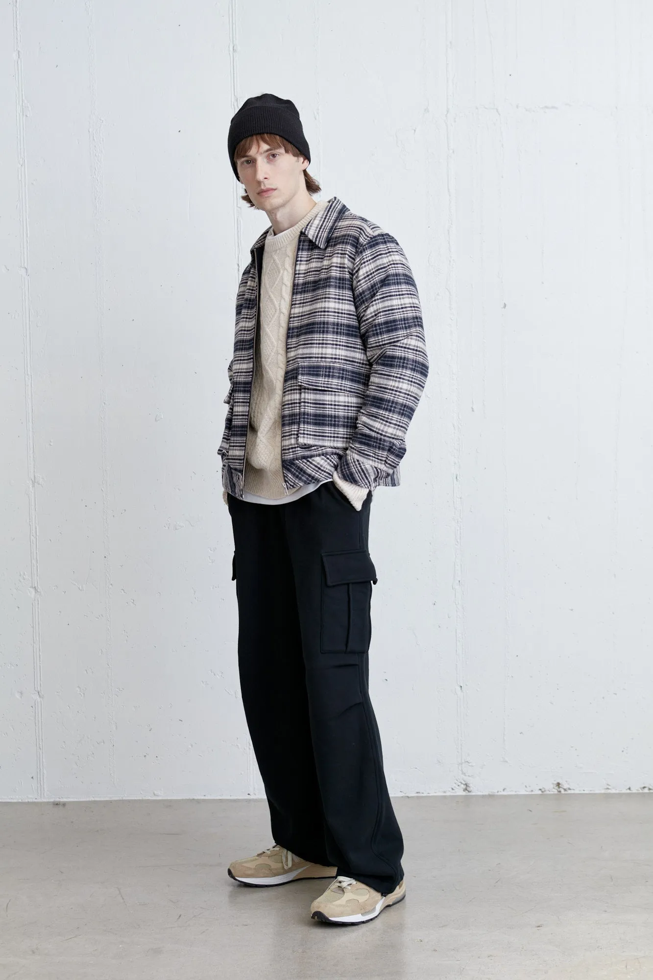 CABLE KNIT CREWNECK SWEATER sold by OAK AND FORT product image thumbnail 4