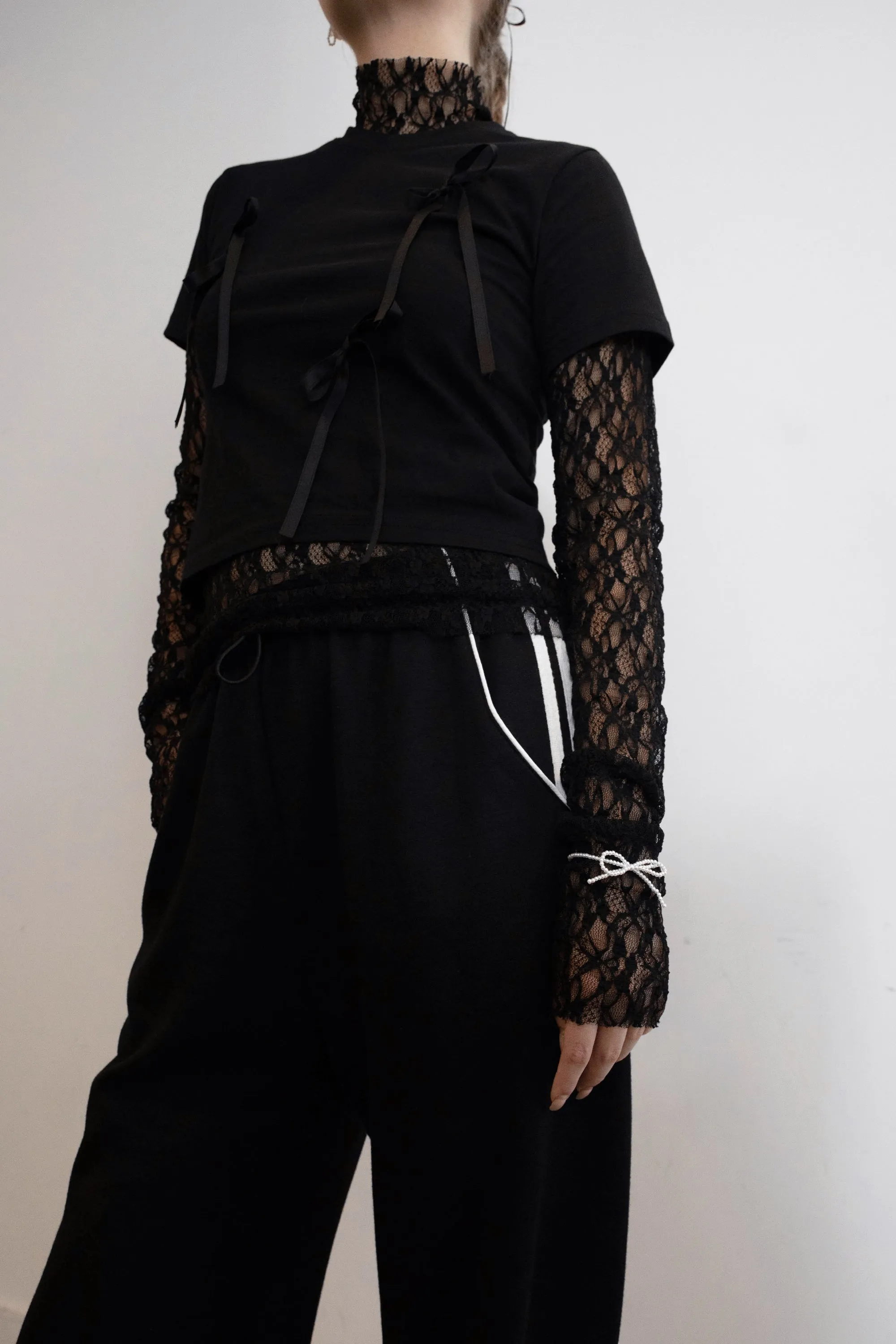 BEADED BRACELET WITH BOW sold by OAK AND FORT product image thumbnail 2