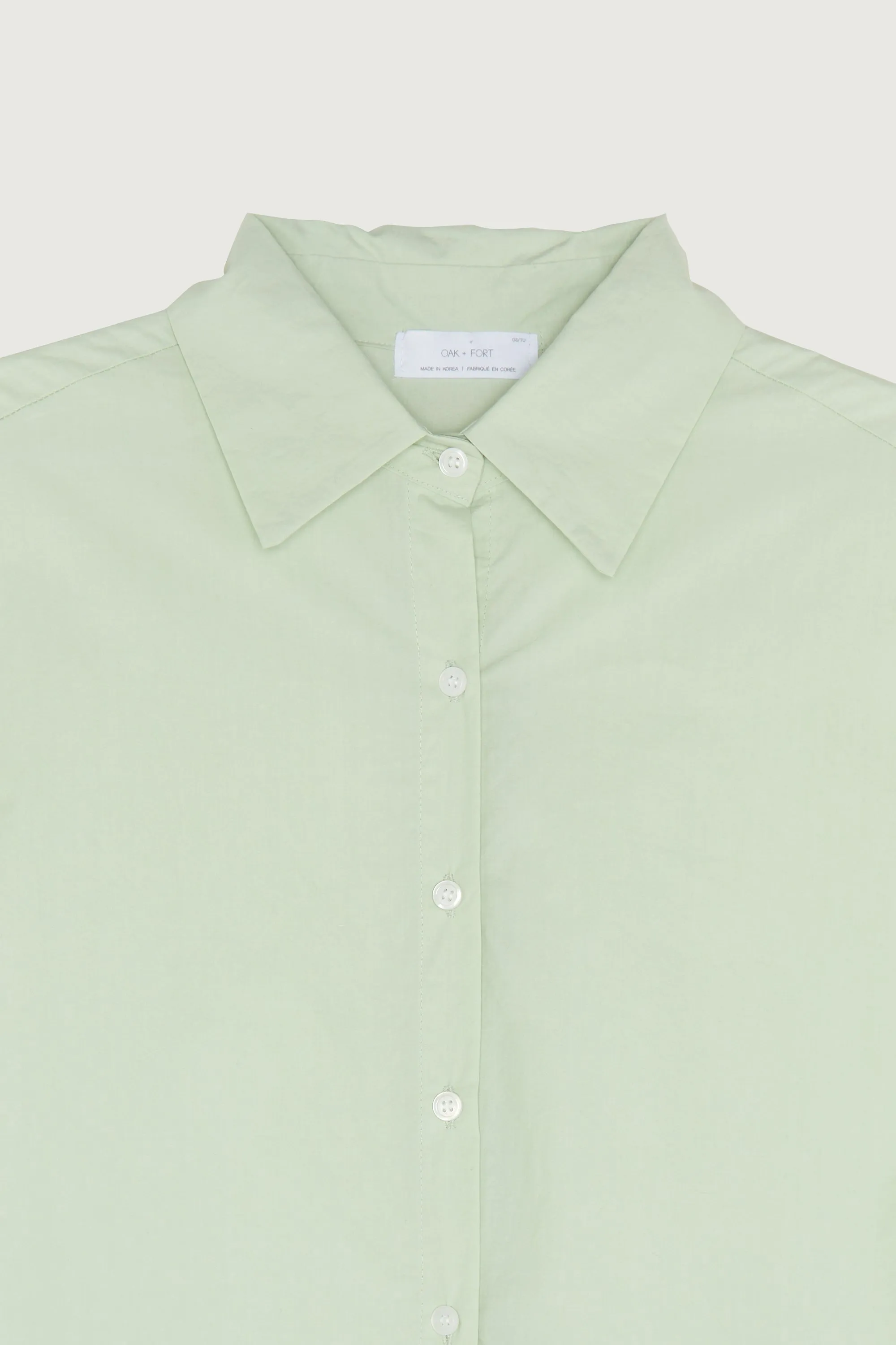 SHORT SLEEVE SHIRT DRESS sold by OAK AND FORT product image thumbnail 4