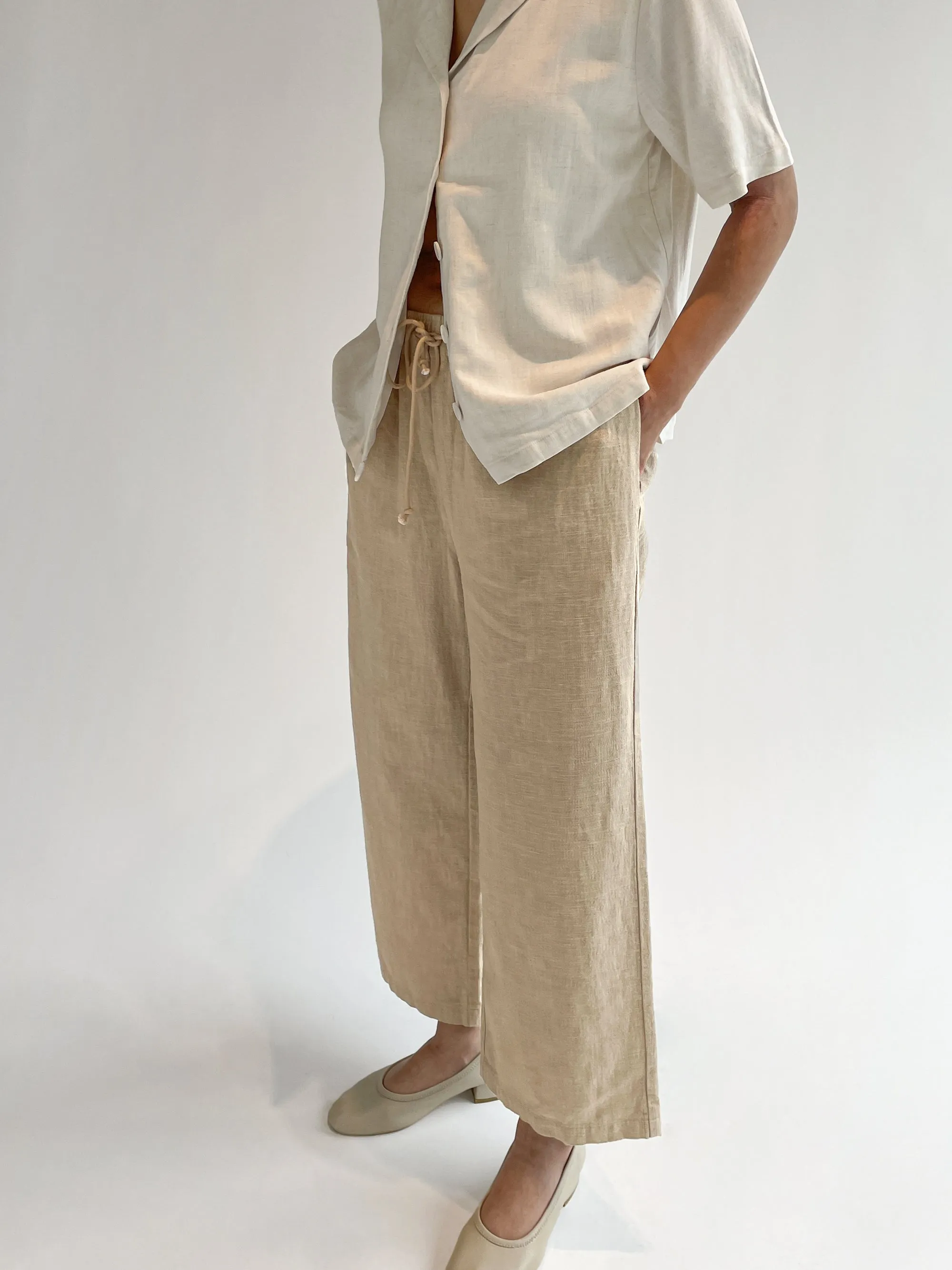 RAMIE COTTON PANT sold by OAK AND FORT product image thumbnail 2